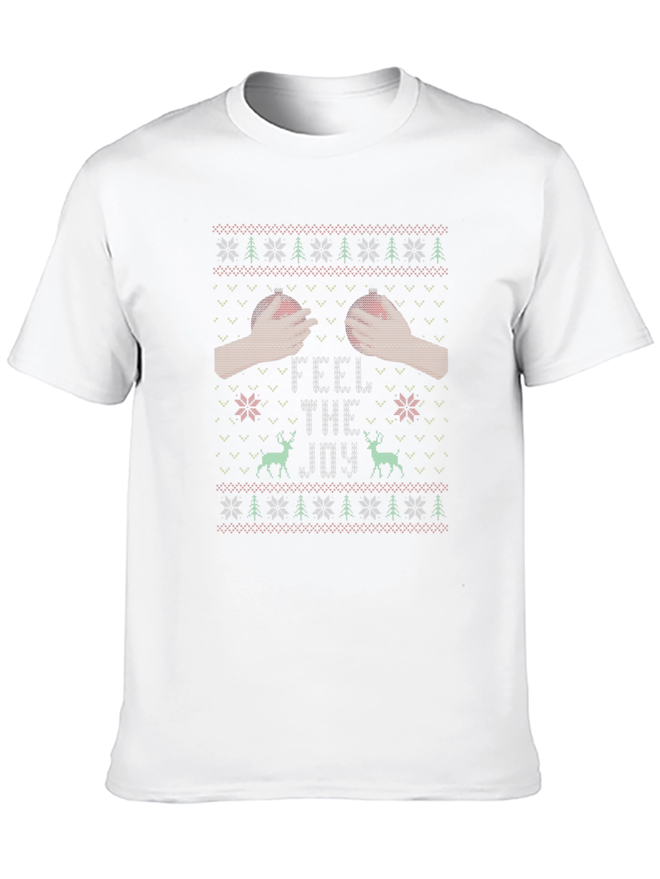 Feel The Joy Ugly Christmas Sweater T-Shirt