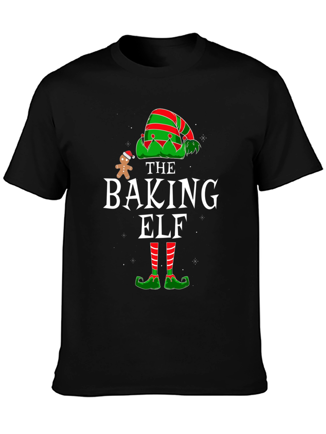 The Baking Elf T-Shirt - Festive Christmas Apparel