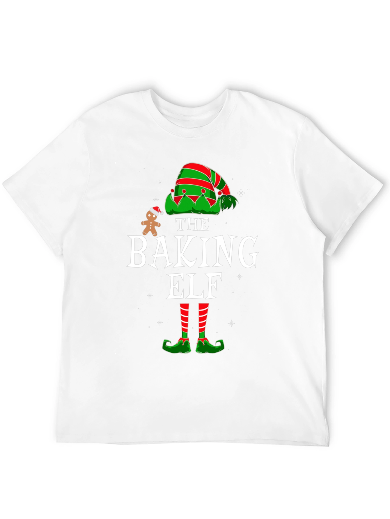 The Baking Elf T-Shirt - Festive Christmas Apparel