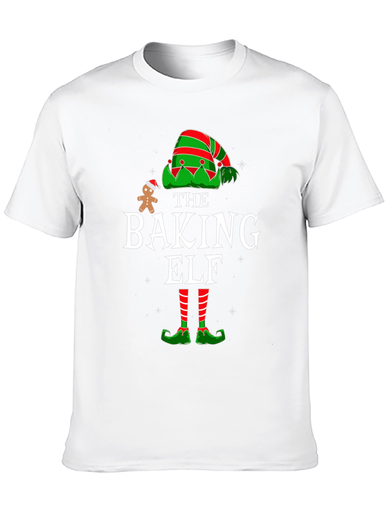 The Baking Elf T-Shirt - Festive Christmas Apparel
