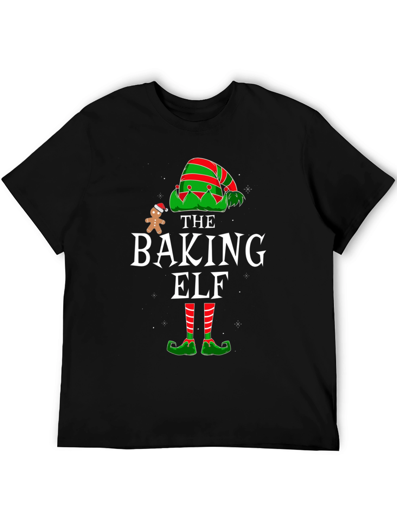 The Baking Elf T-Shirt - Festive Christmas Apparel