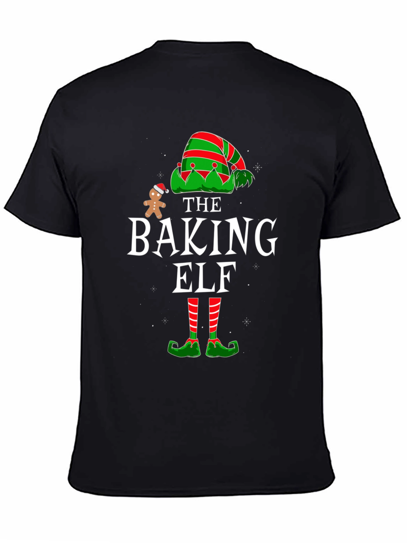 The Baking Elf T-Shirt - Festive Christmas Apparel