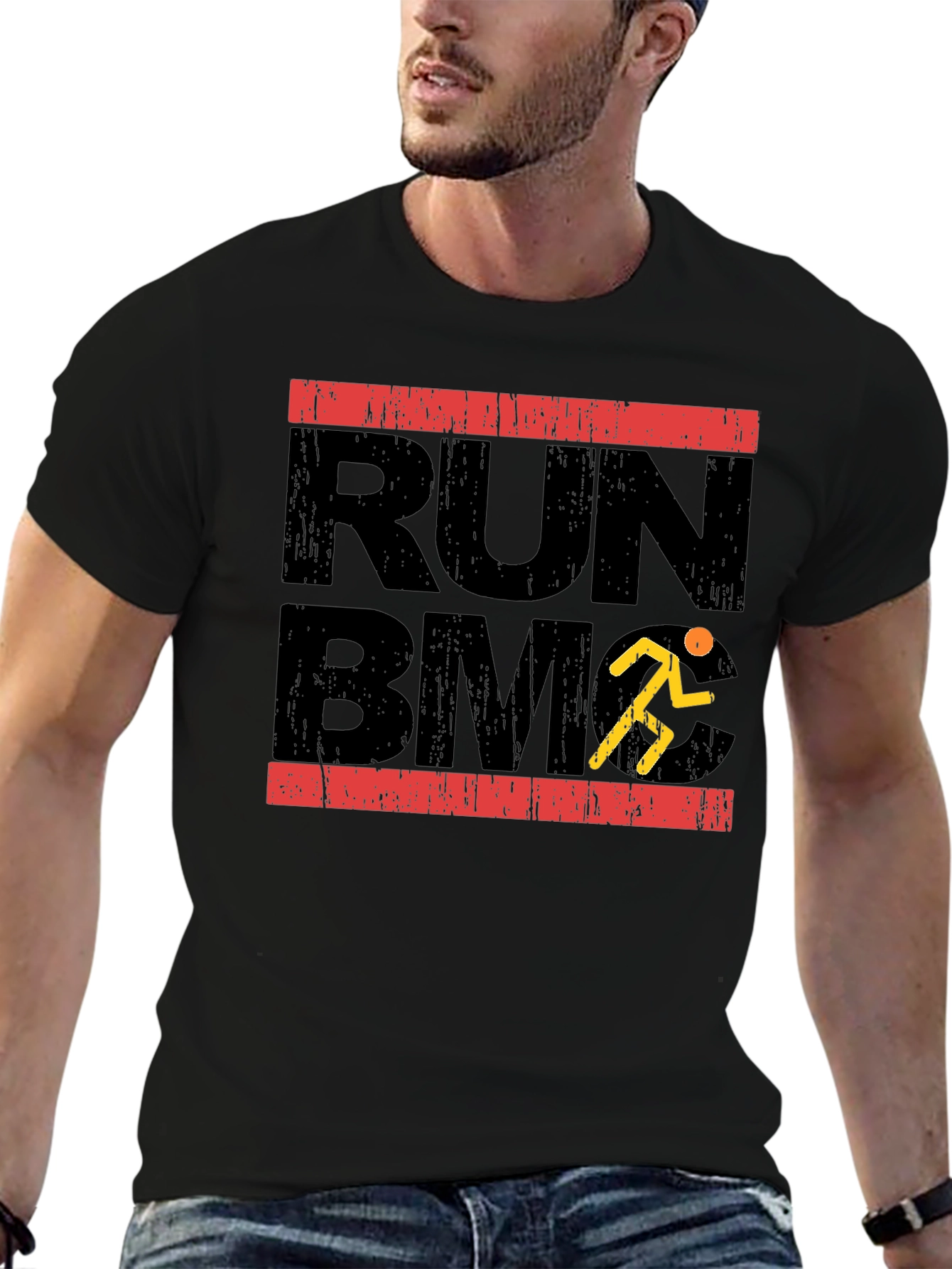 Run BMC Graphic Tee - Black