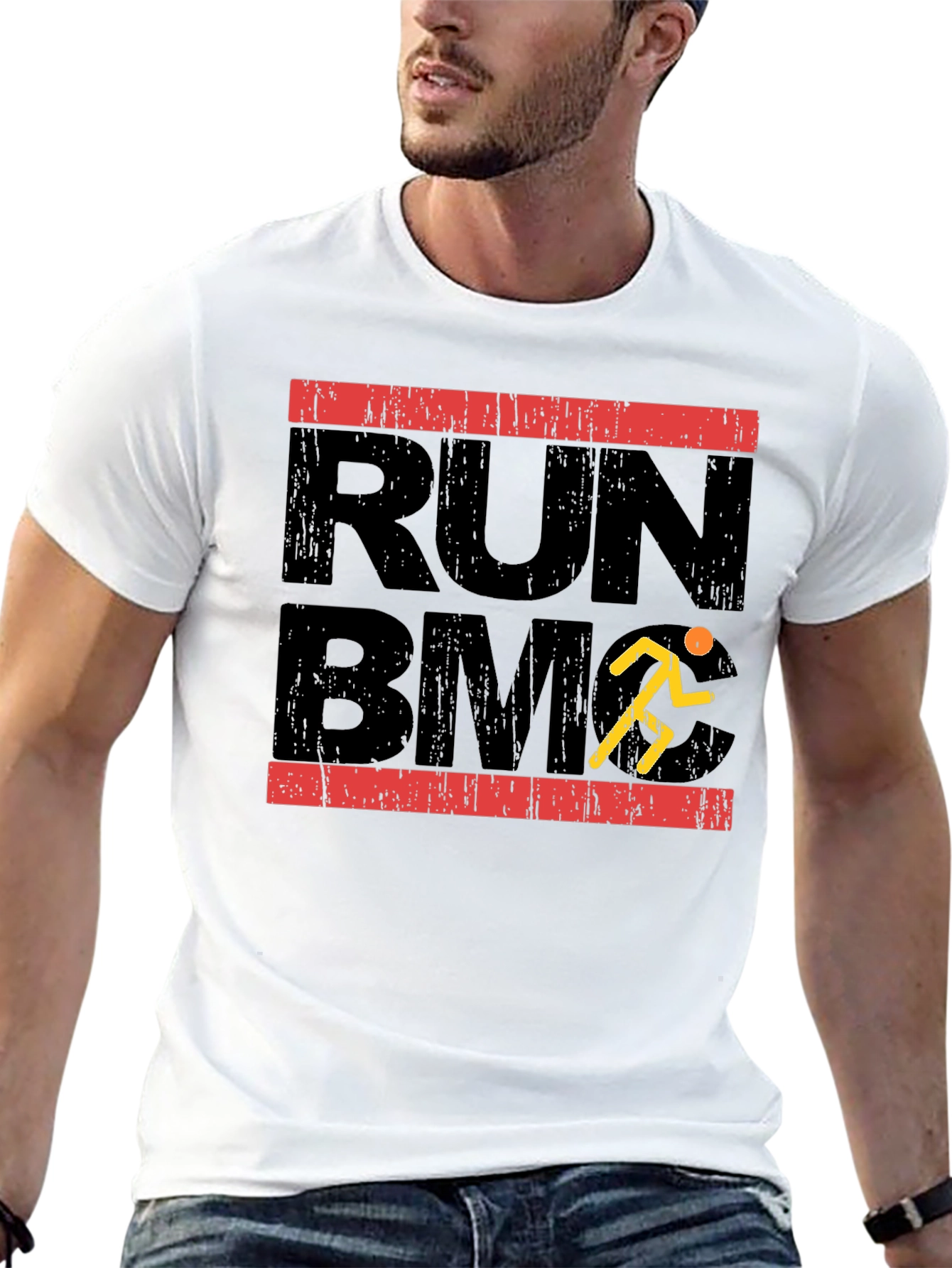 Run BMC Graphic Tee - Black