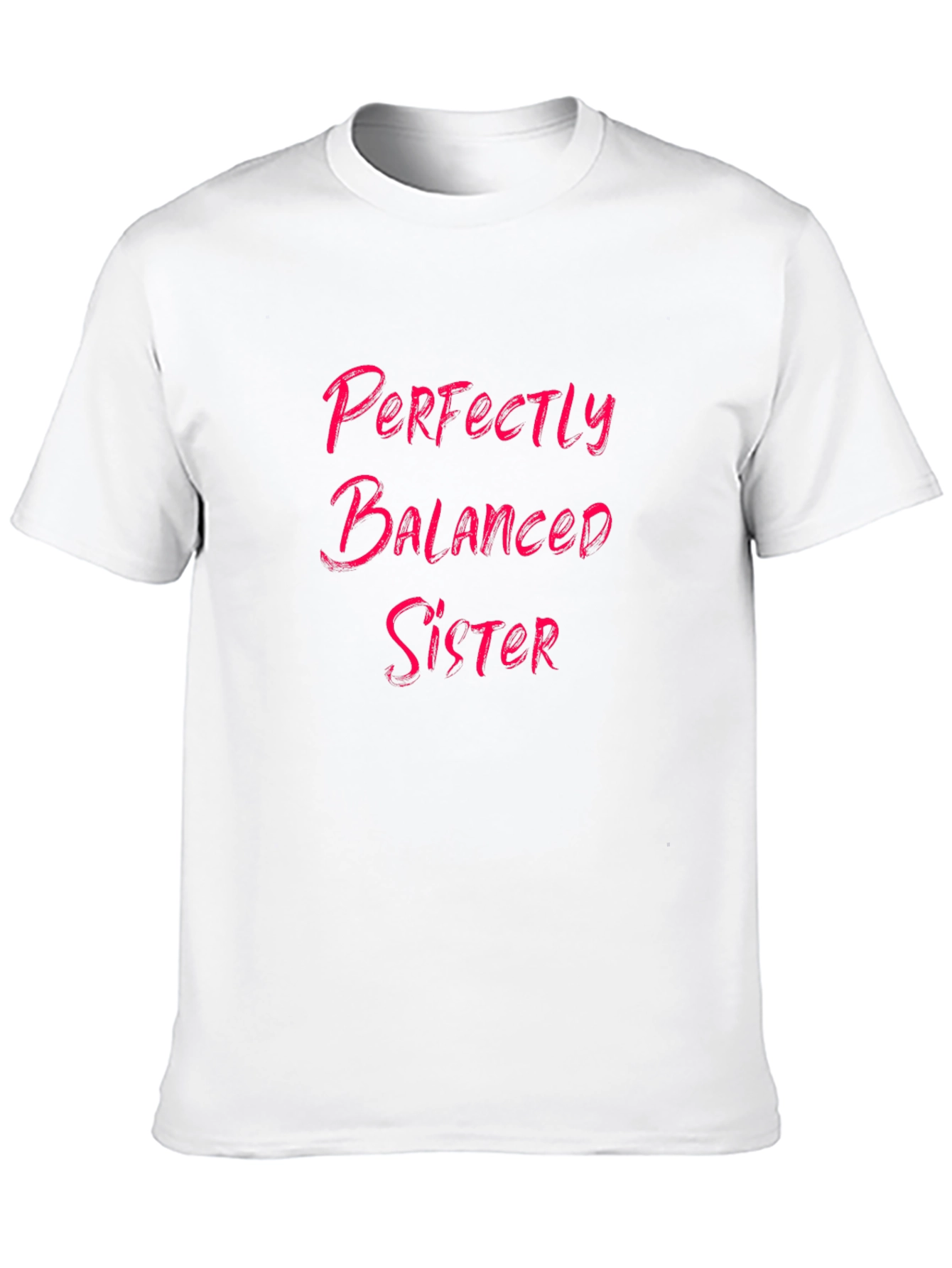 Perfectly Balanced Sister Black T-Shirt