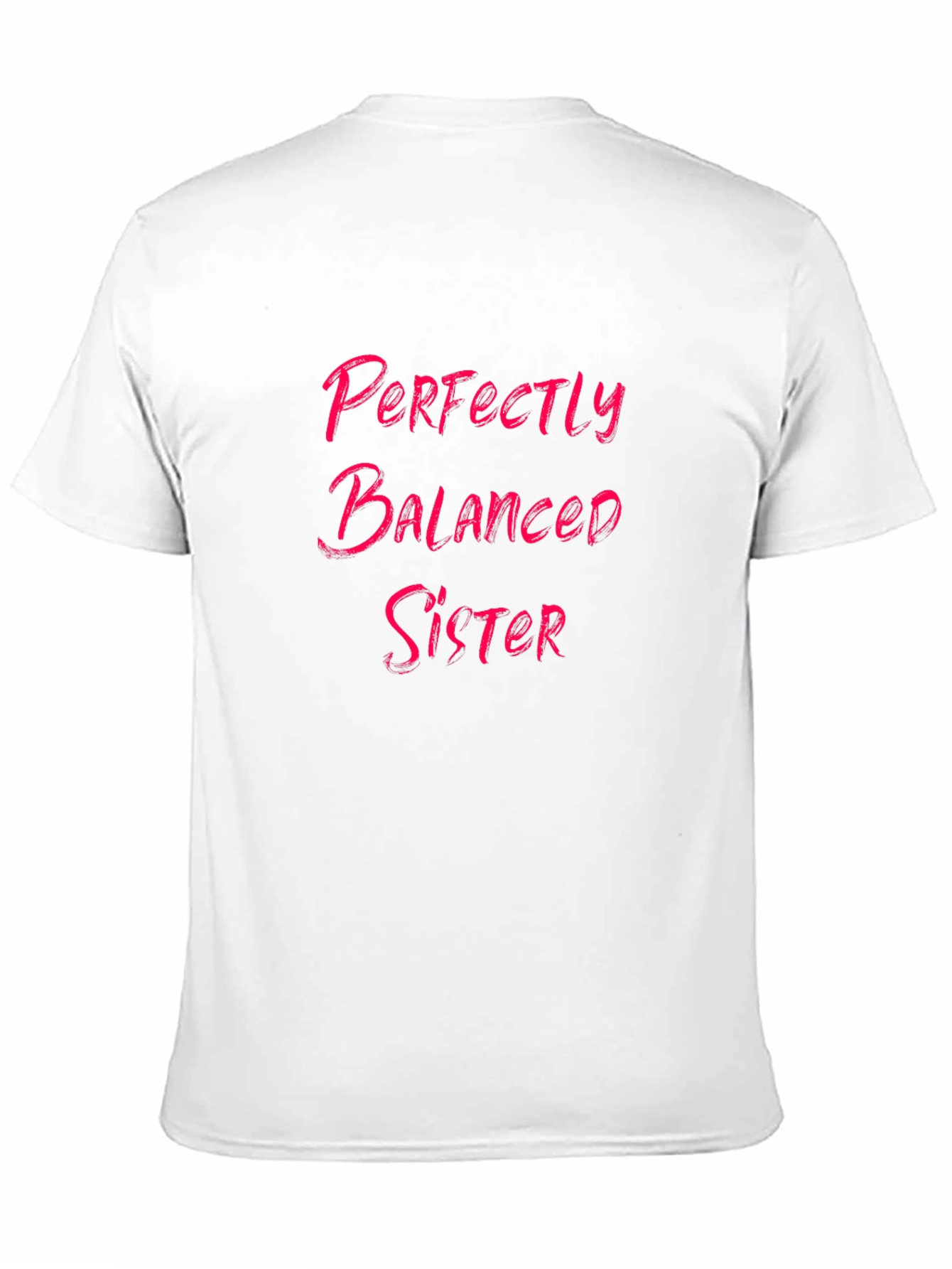 Perfectly Balanced Sister Black T-Shirt