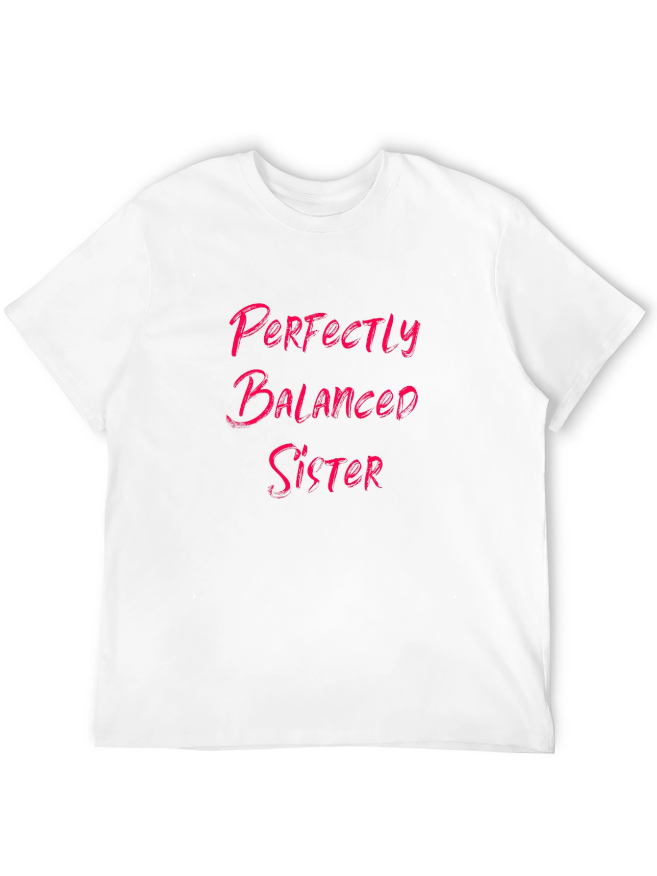 Perfectly Balanced Sister Black T-Shirt