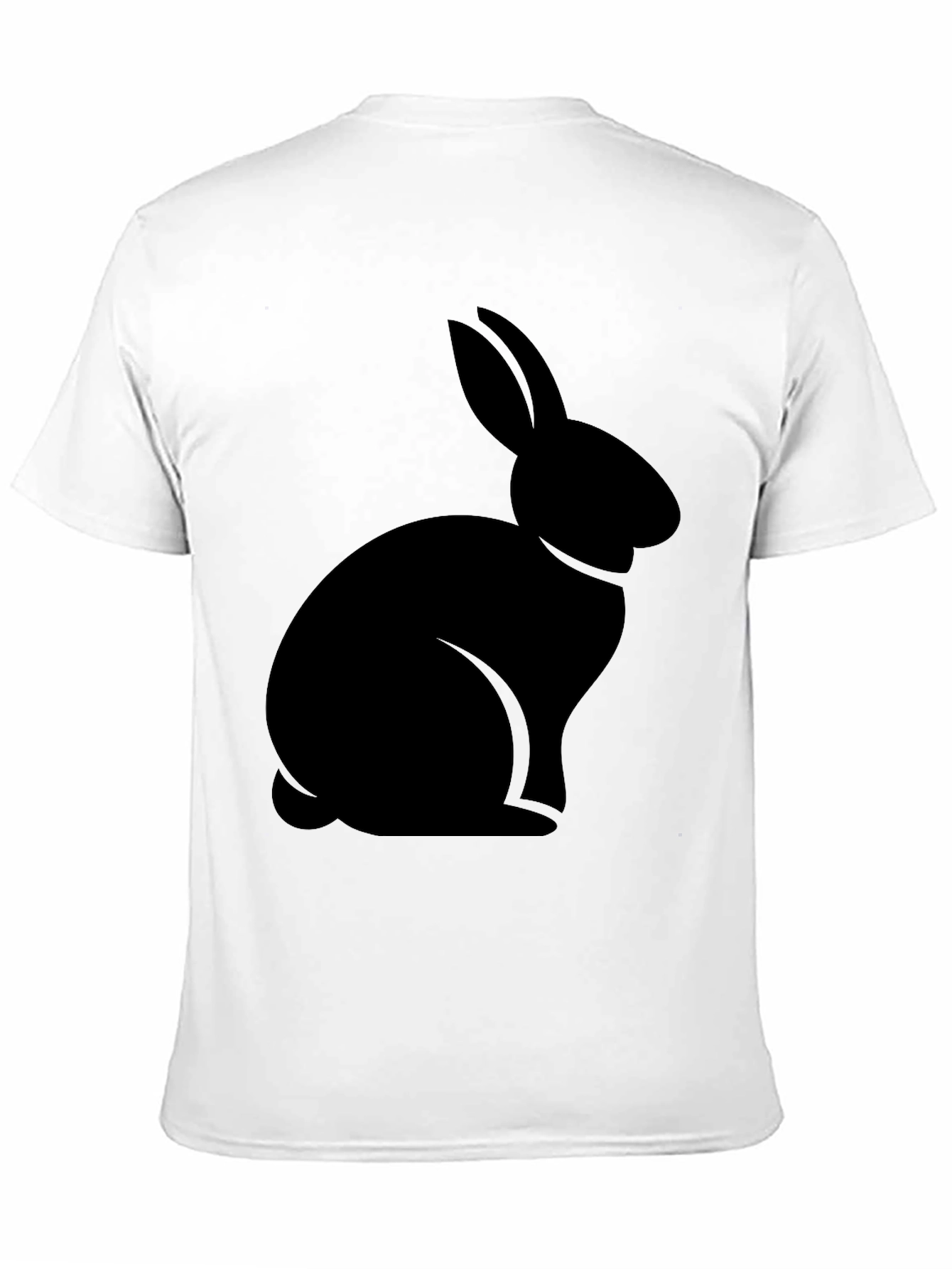 Black Rabbit Graphic Tee - Casual Comfort