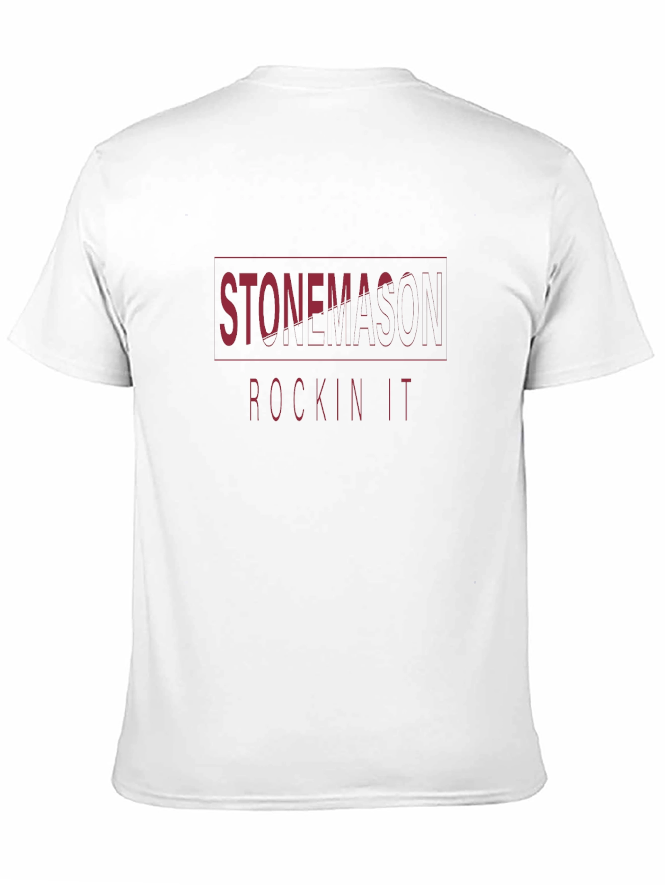 Stonemason Rockin It Black T-Shirt