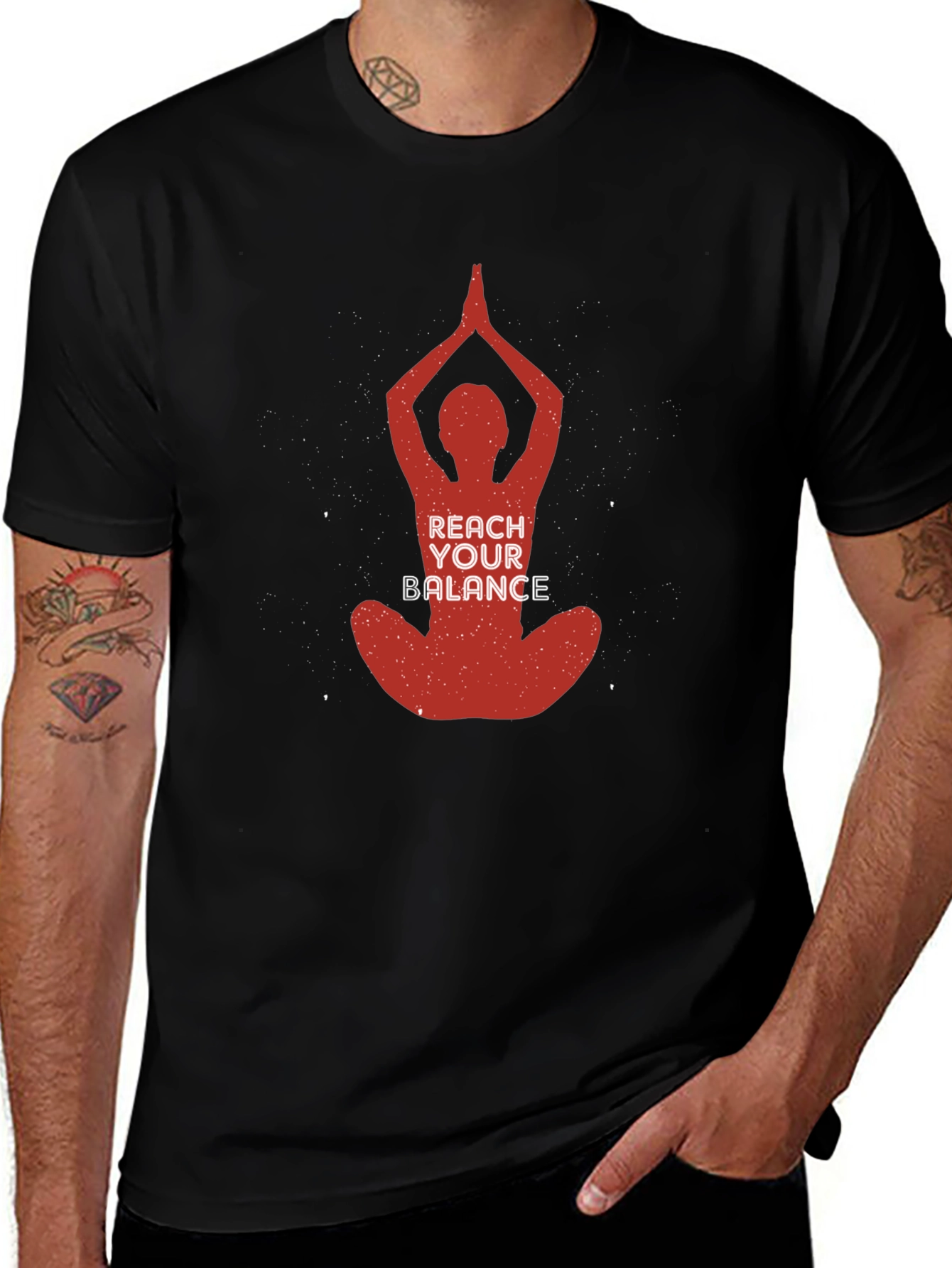 Reach Your Balance Yoga Tee