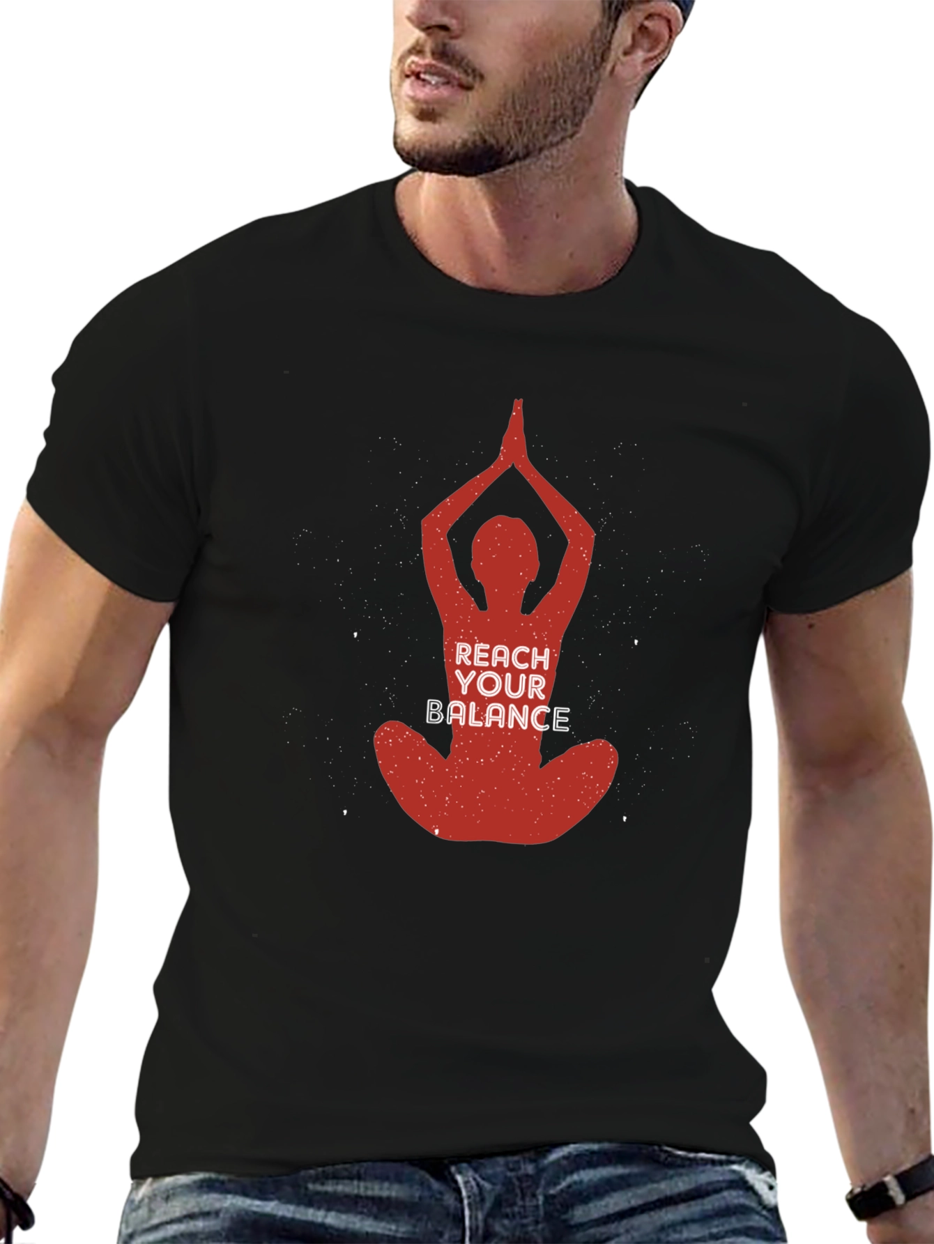 Reach Your Balance Yoga Tee