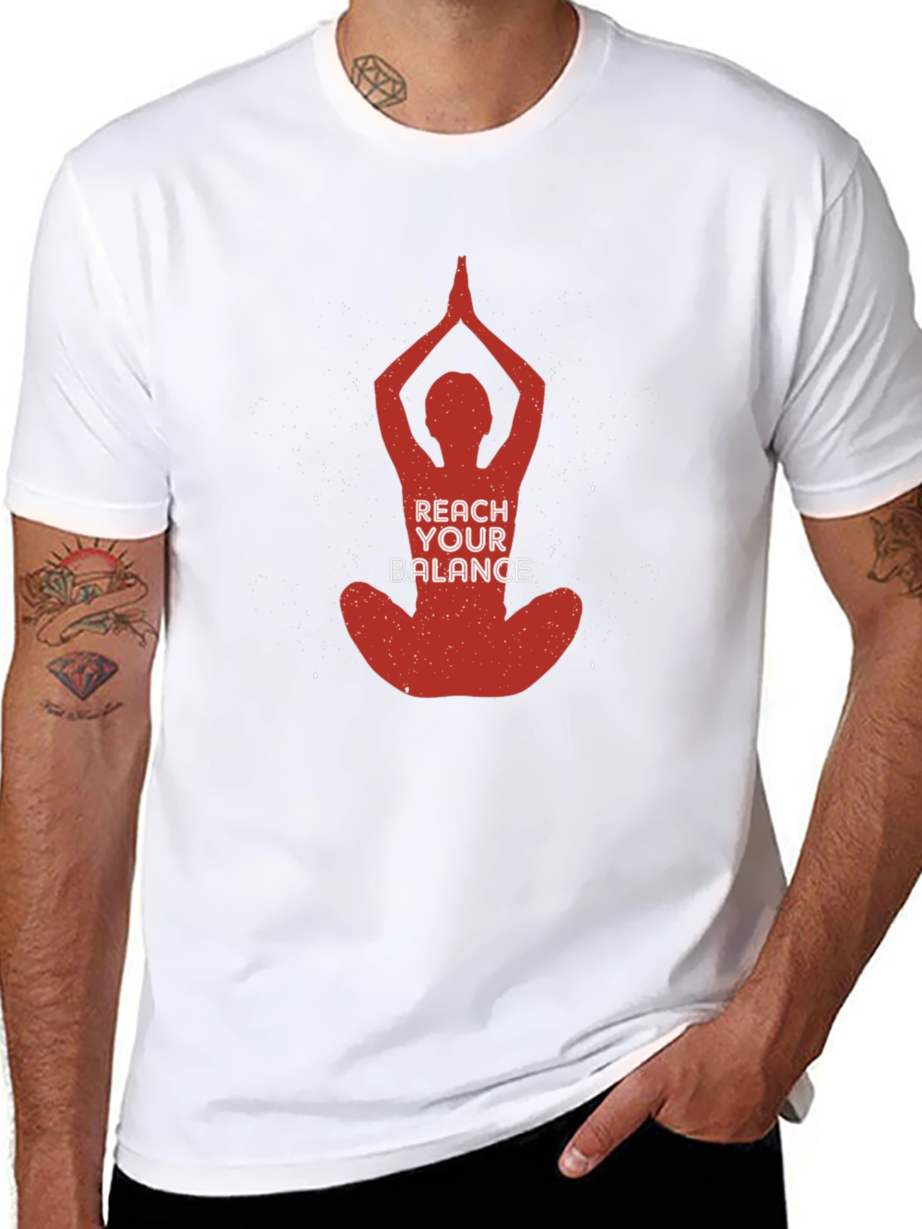 Reach Your Balance Yoga Tee