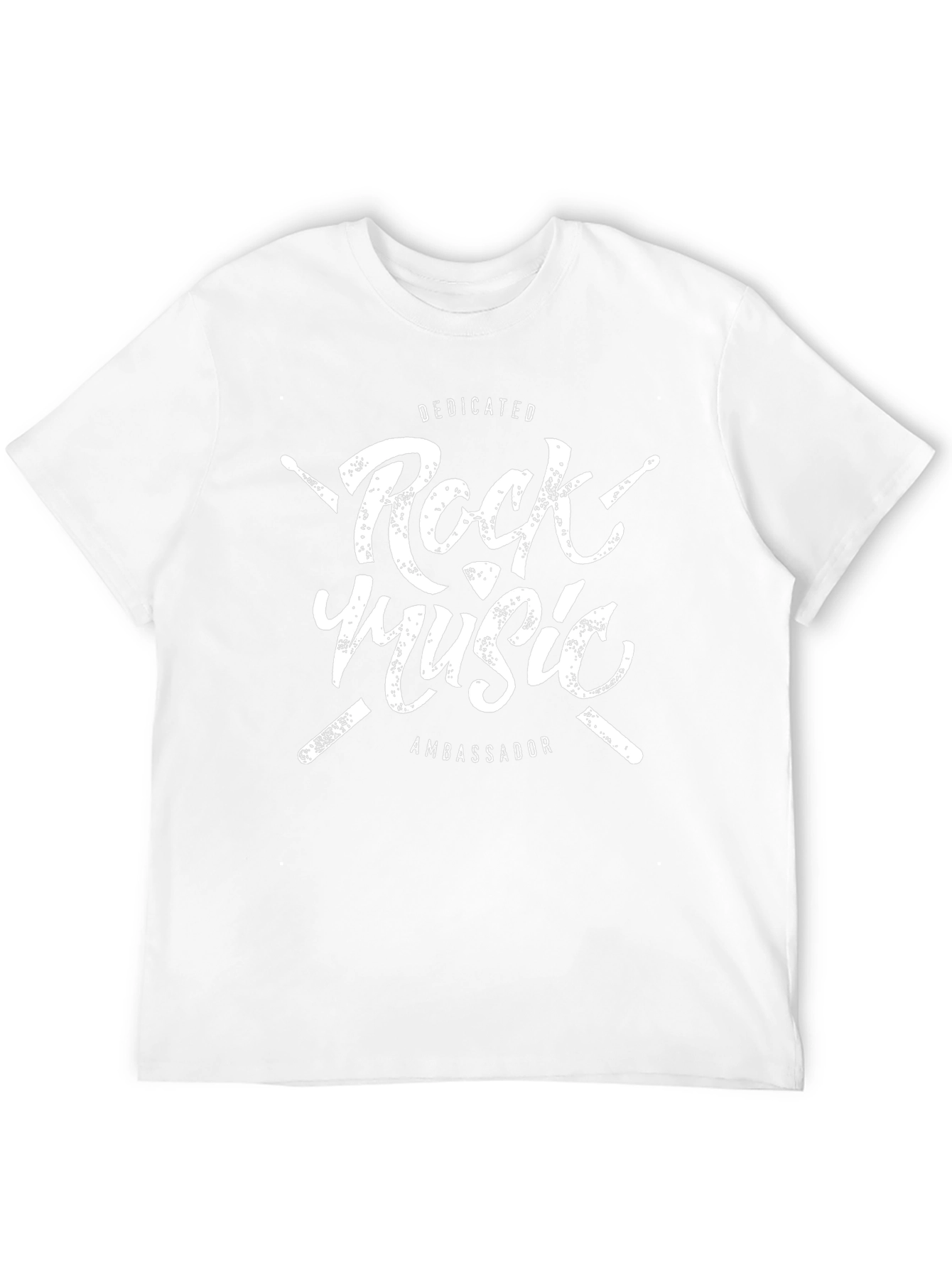 Rock Music Dedicated Ambassador Graphic T-Shirt