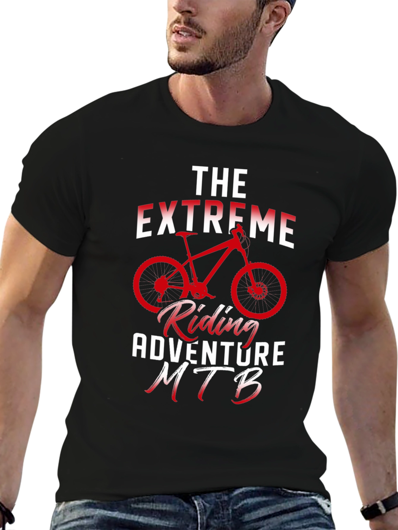 Extreme Riding Adventure MTB T-Shirt - Black