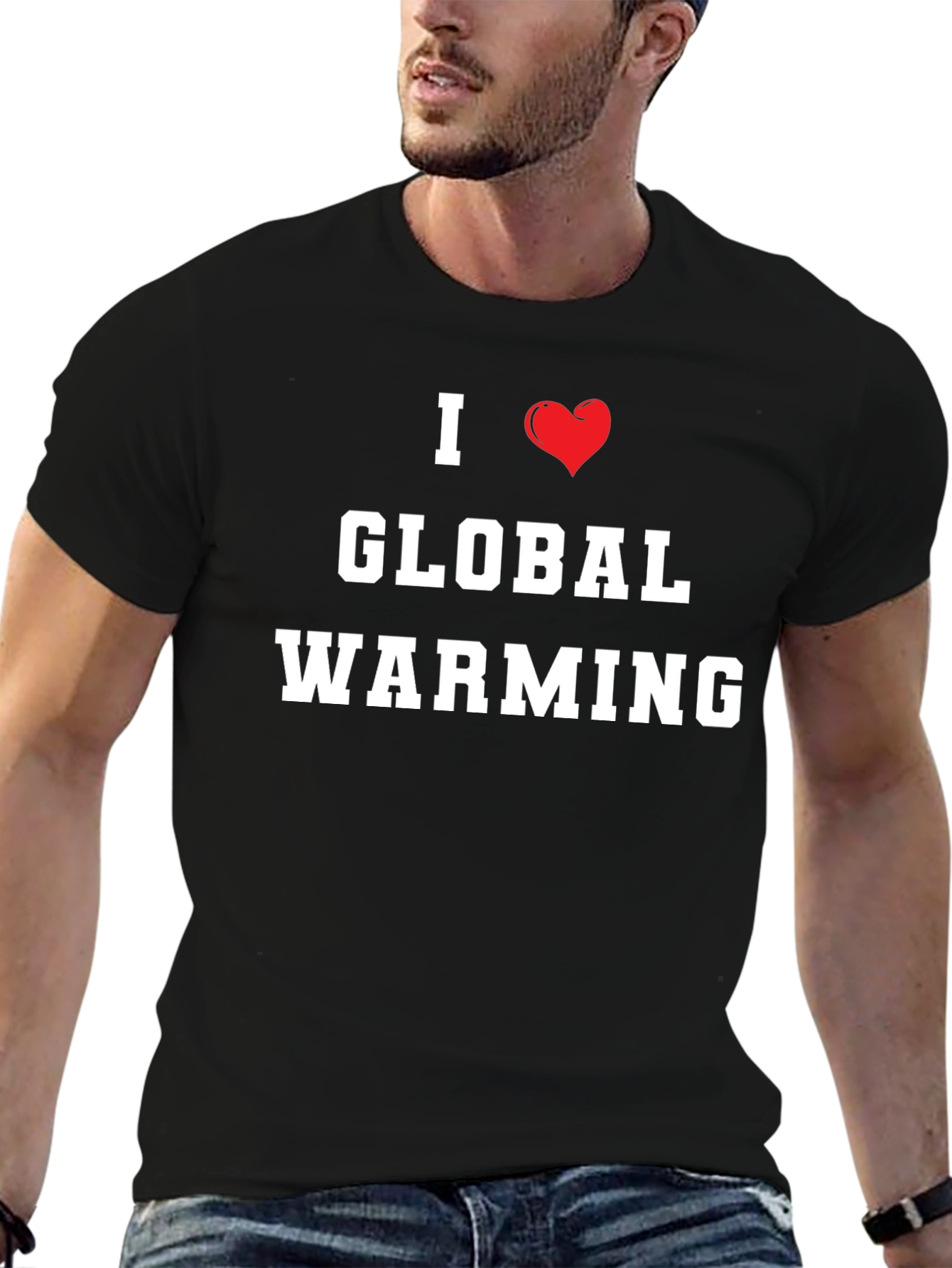 I Heart Global Warming Graphic Tee