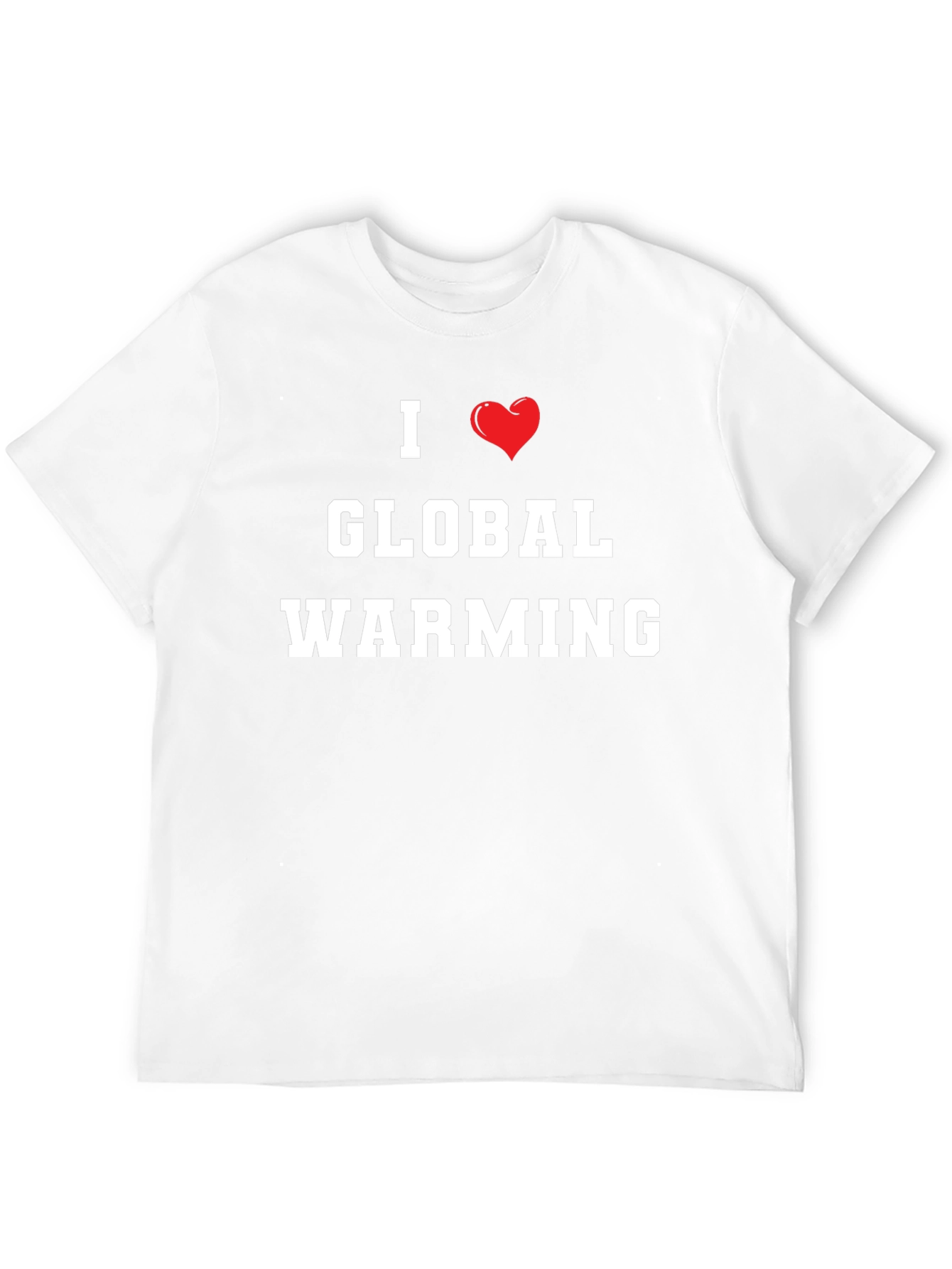 I Heart Global Warming Graphic Tee