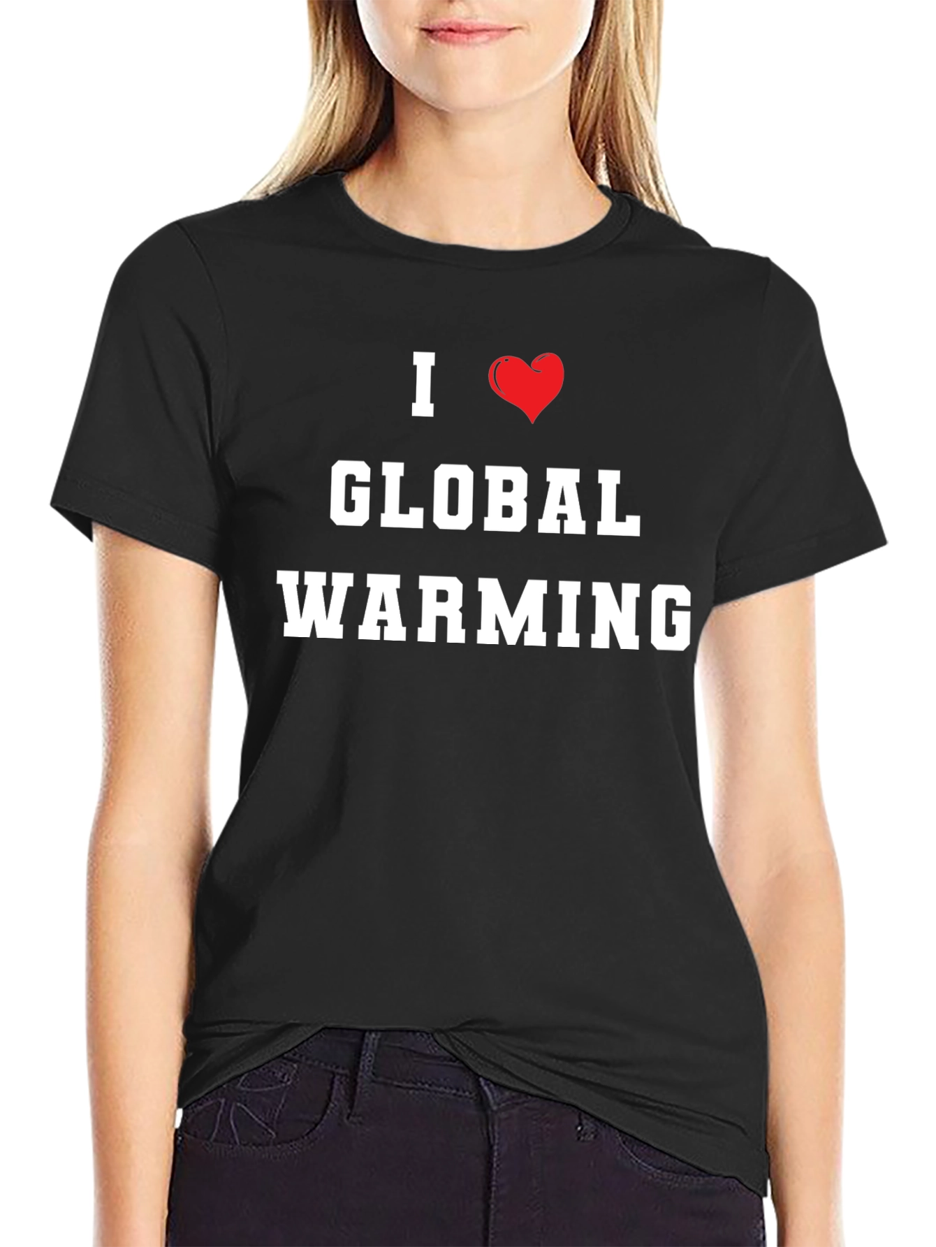 I Heart Global Warming Graphic Tee