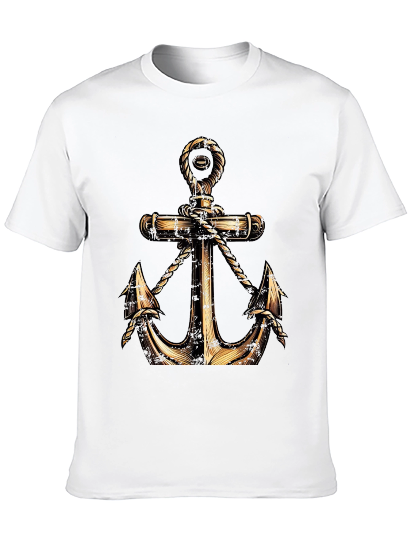 Anchor Graphic T-Shirt - Nautical Style