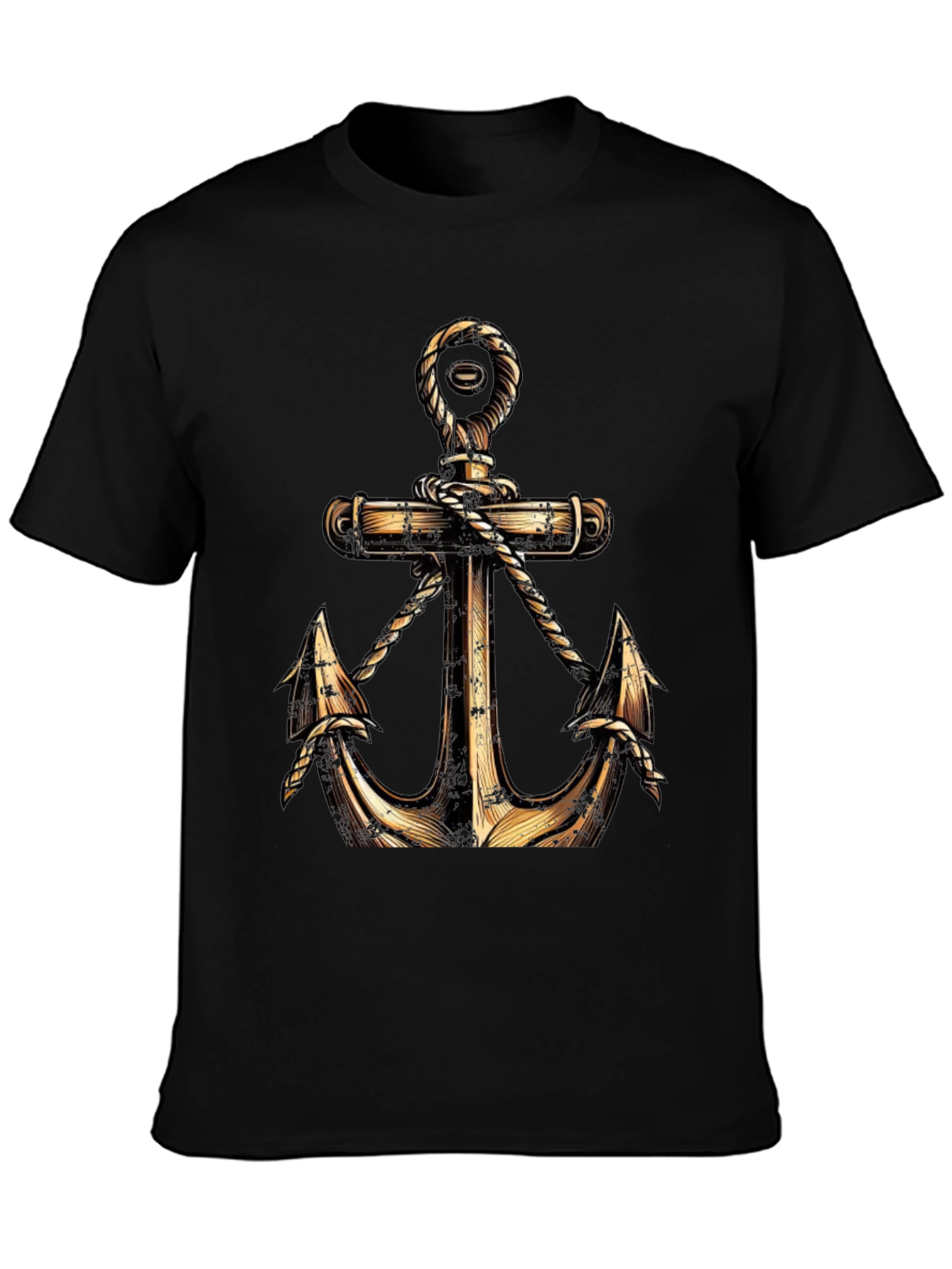 Anchor Graphic T-Shirt - Nautical Style