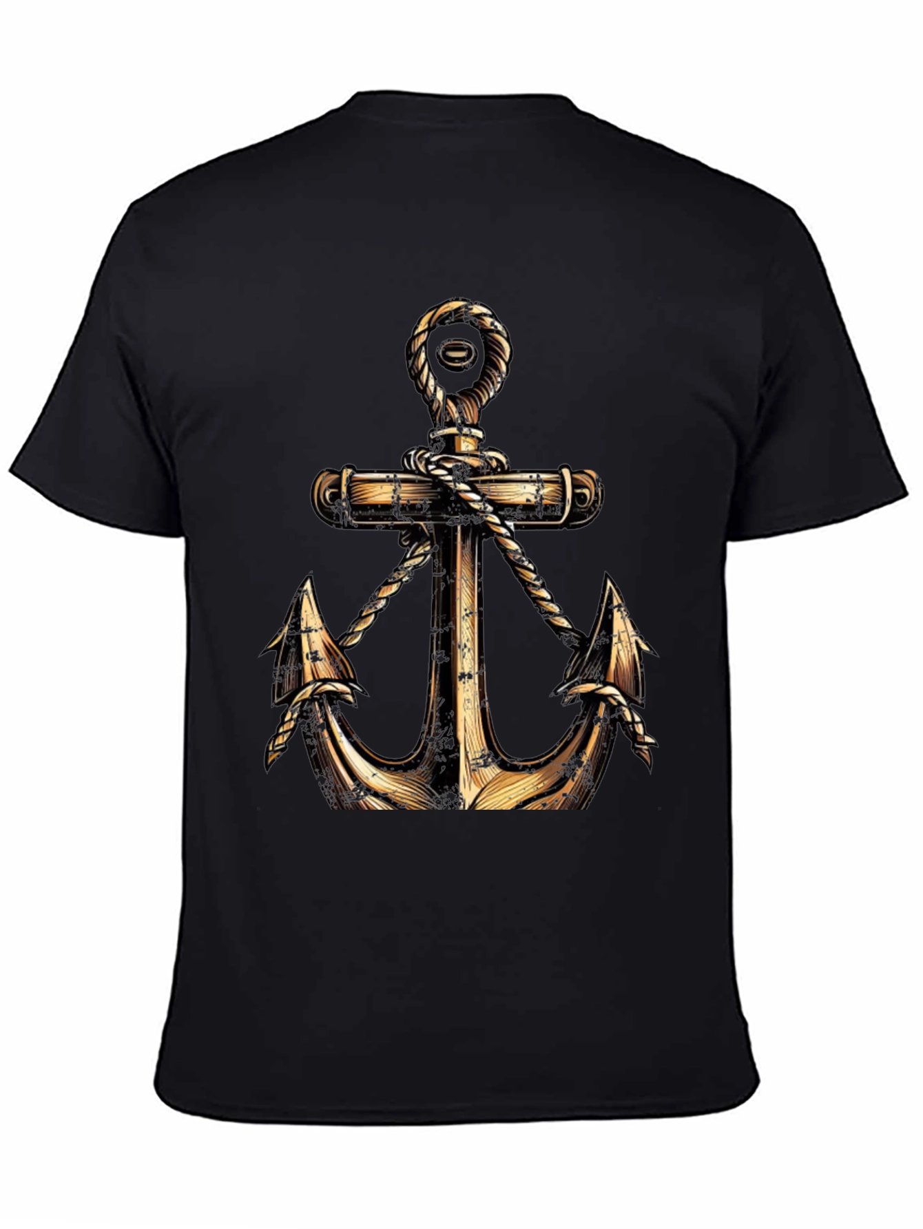 Anchor Graphic T-Shirt - Nautical Style