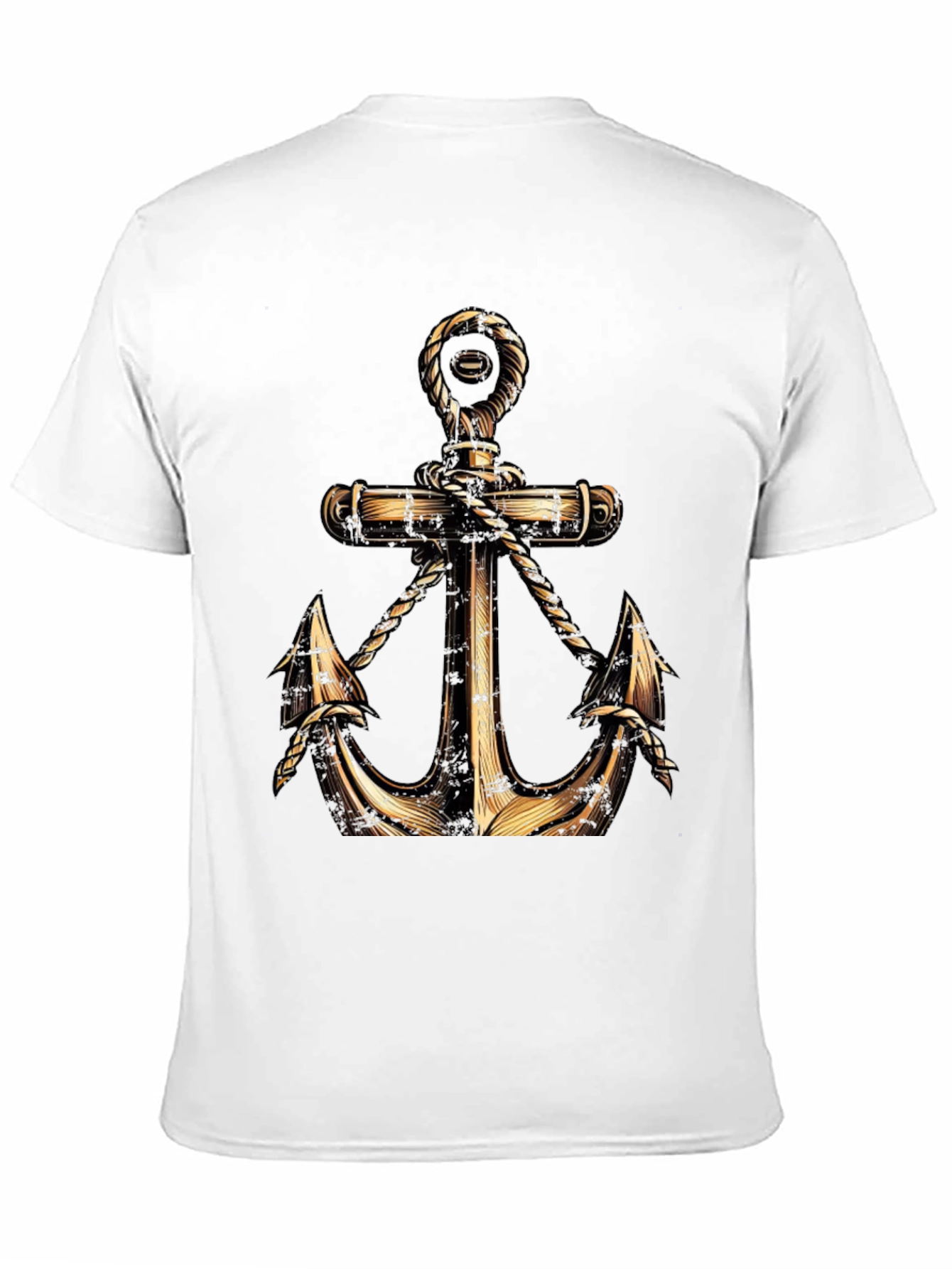 Anchor Graphic T-Shirt - Nautical Style