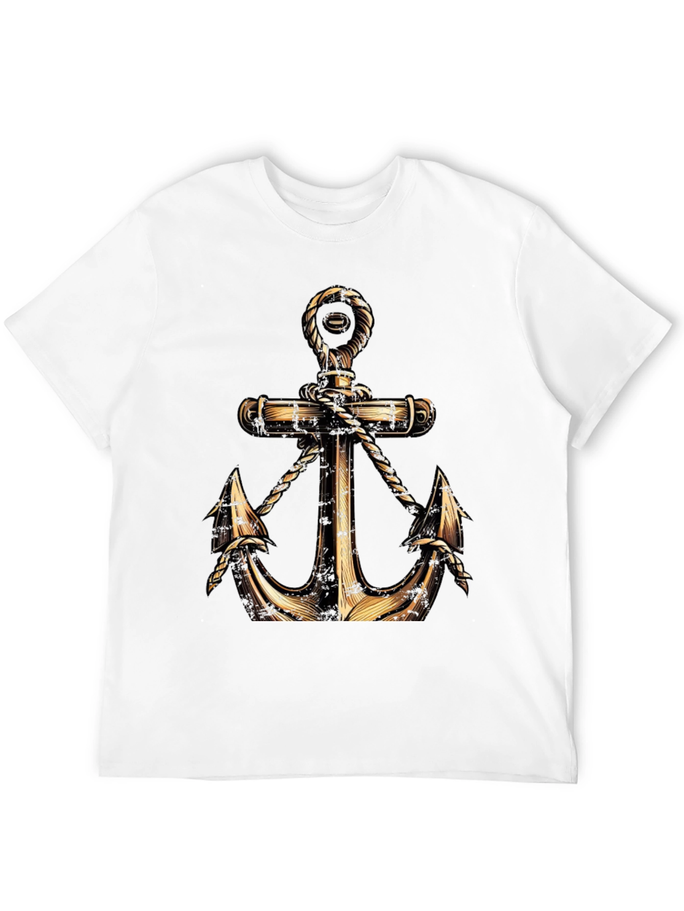 Anchor Graphic T-Shirt - Nautical Style