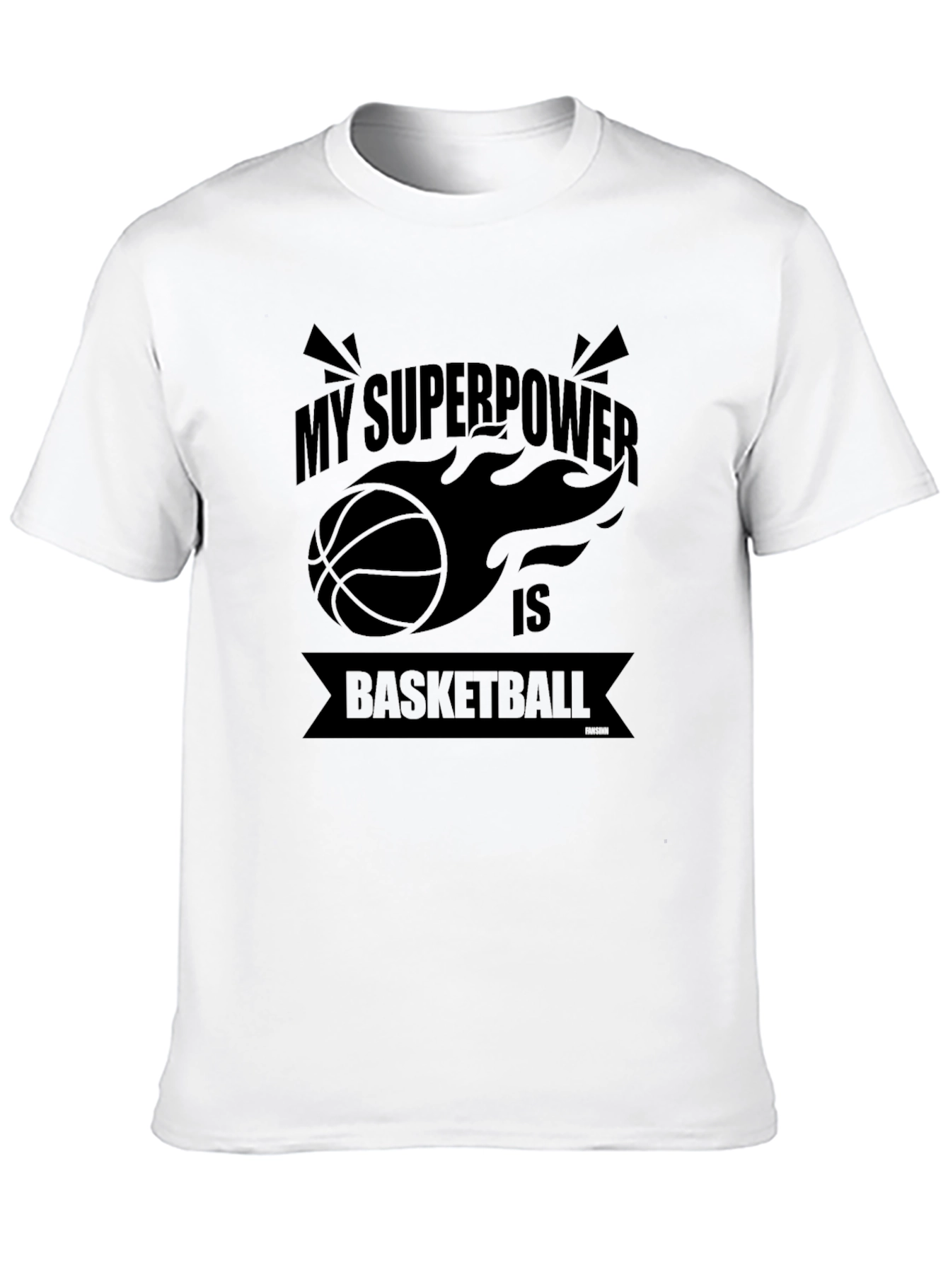 Basketball Superpower Graphic Tee