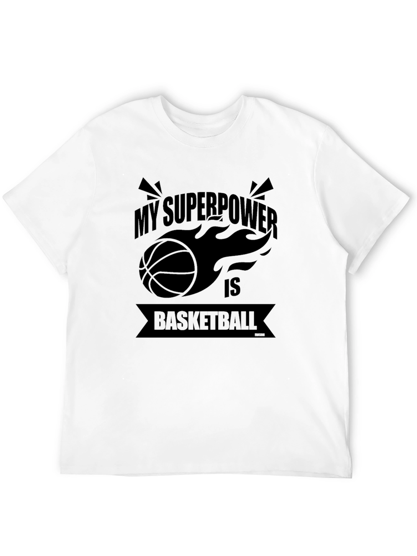 Basketball Superpower Graphic Tee