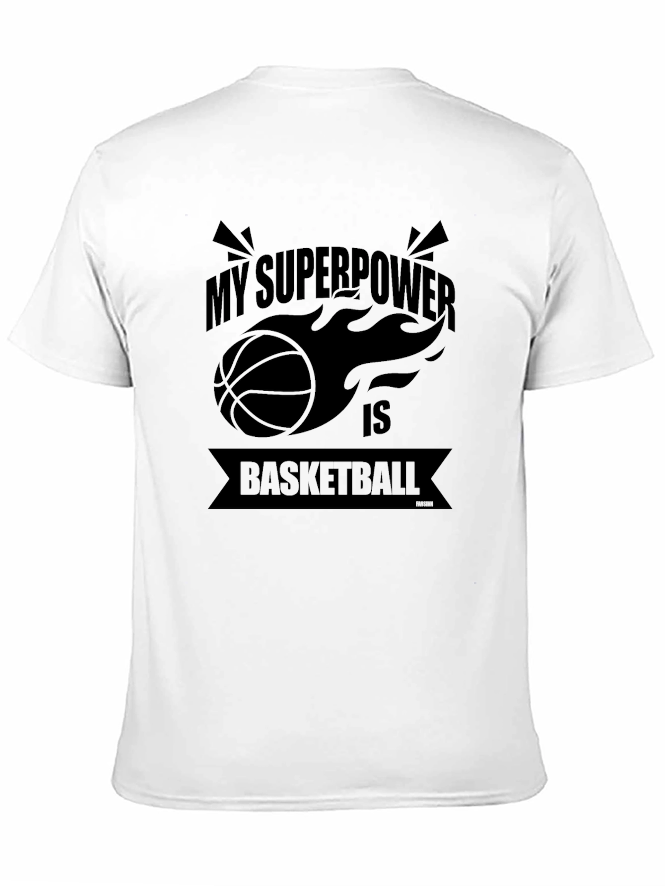 Basketball Superpower Graphic Tee
