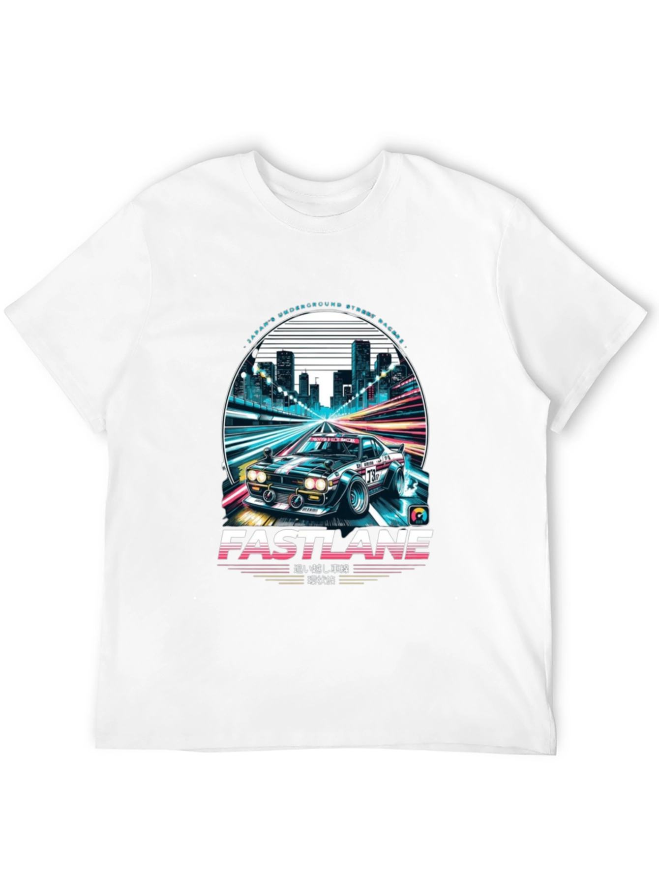 Fastlane Street Racer Graphic Tee