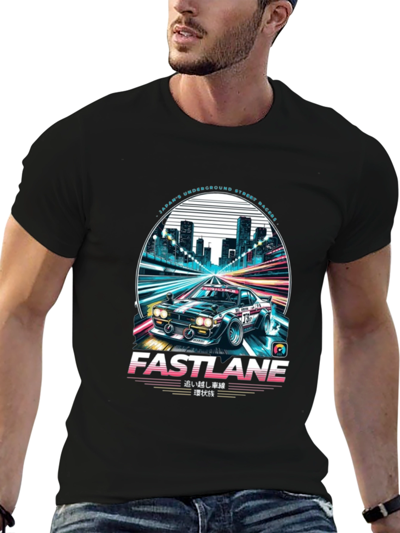 Fastlane Street Racer Graphic Tee