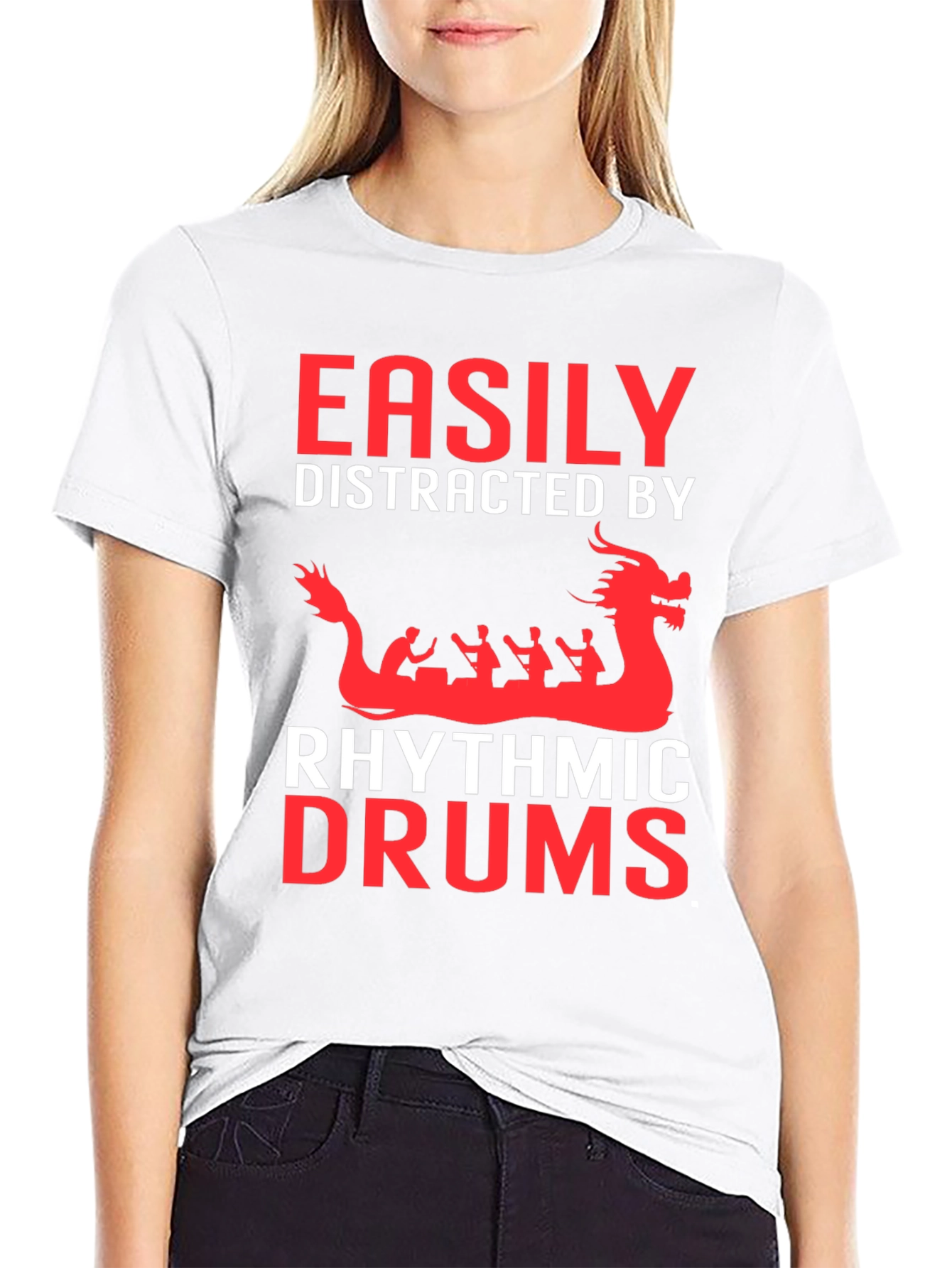 Easily Distracted By Rhythmic Drums T-Shirt