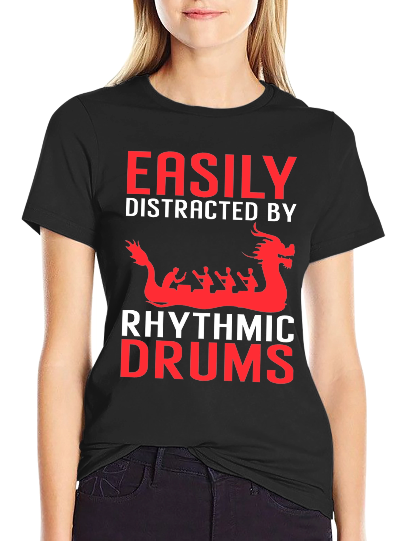 Easily Distracted By Rhythmic Drums T-Shirt