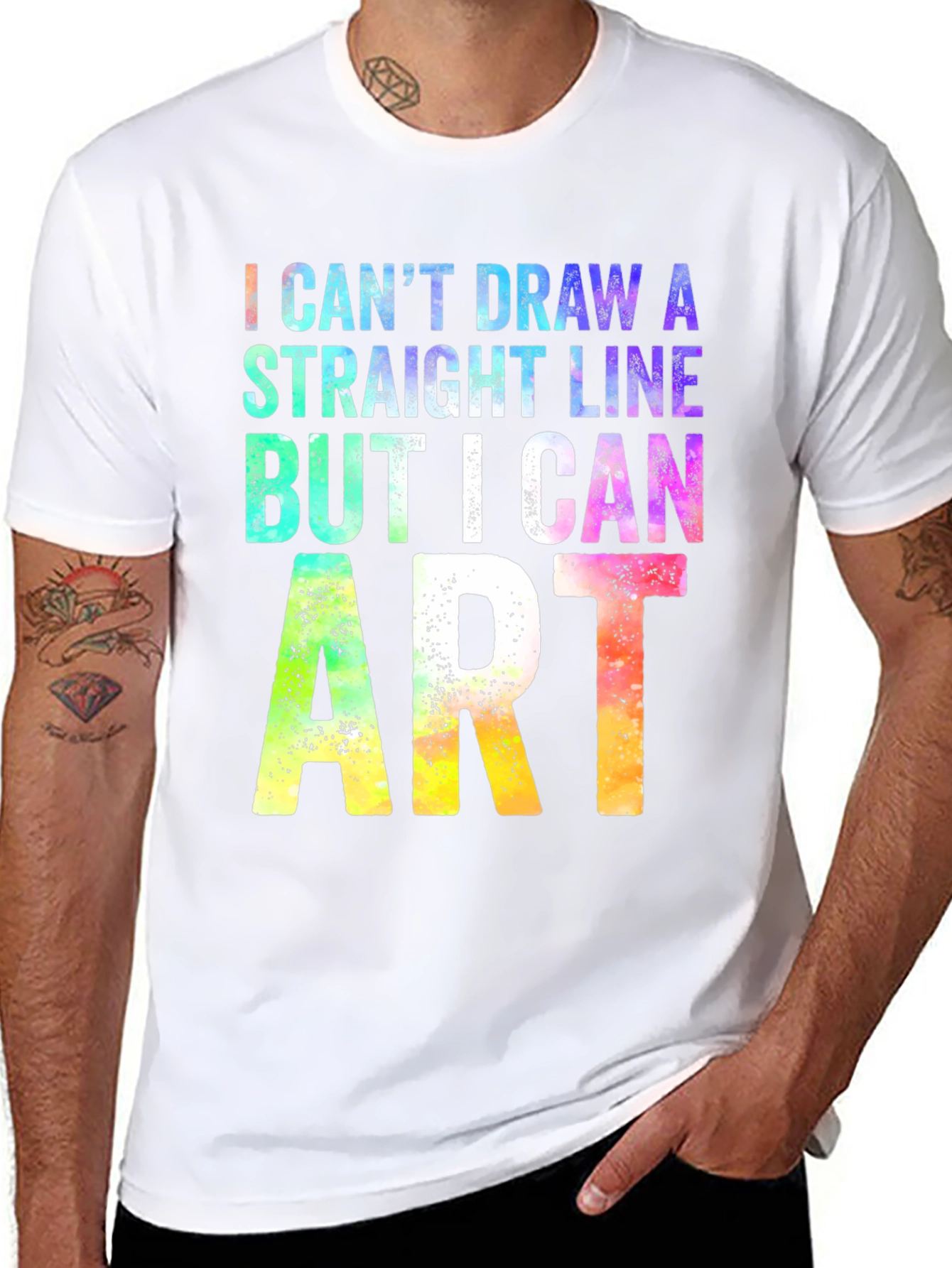 Artist Graphic T-Shirt: I Can ART