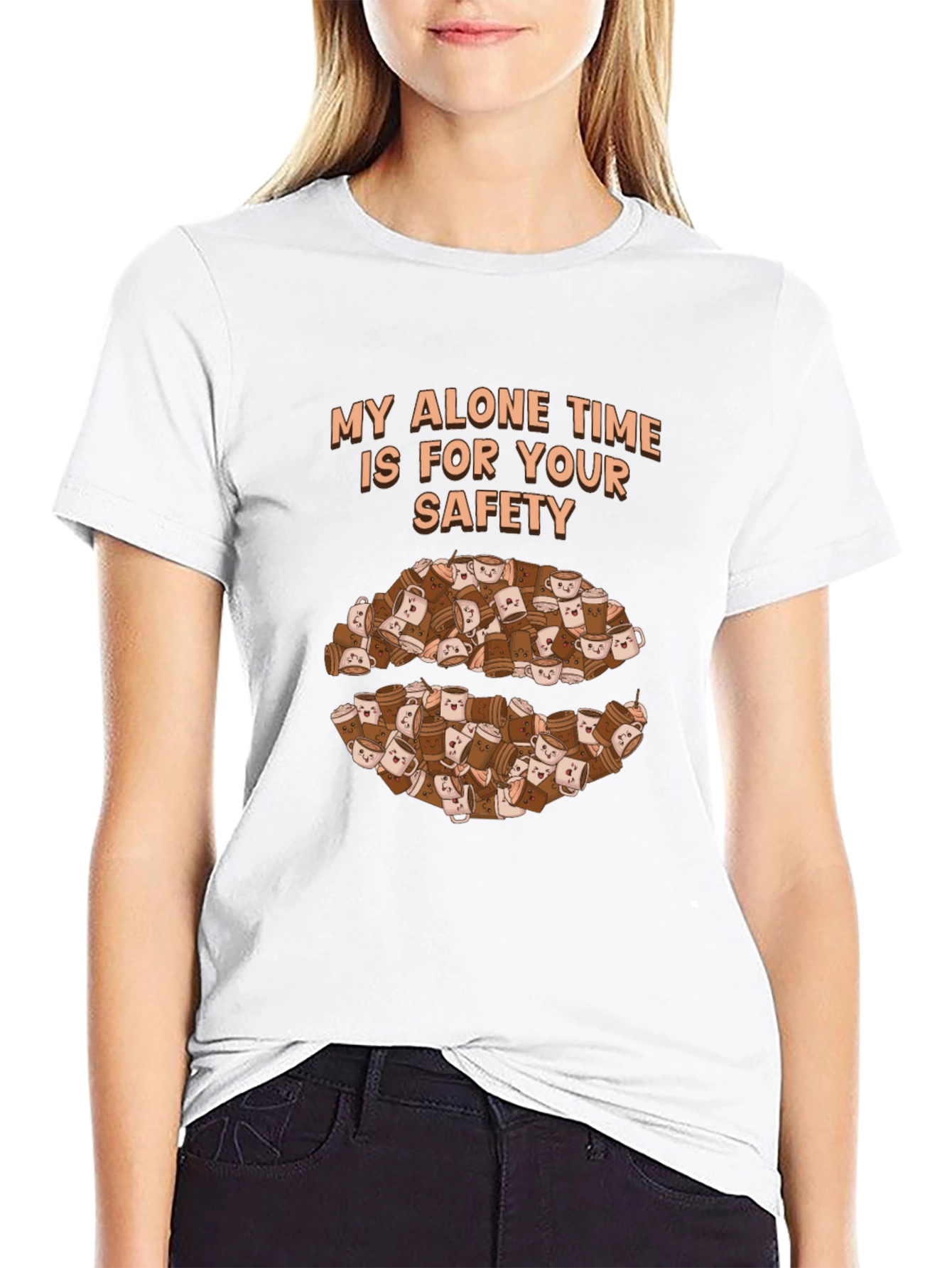 Alone Time Coffee Lover Graphic Tee