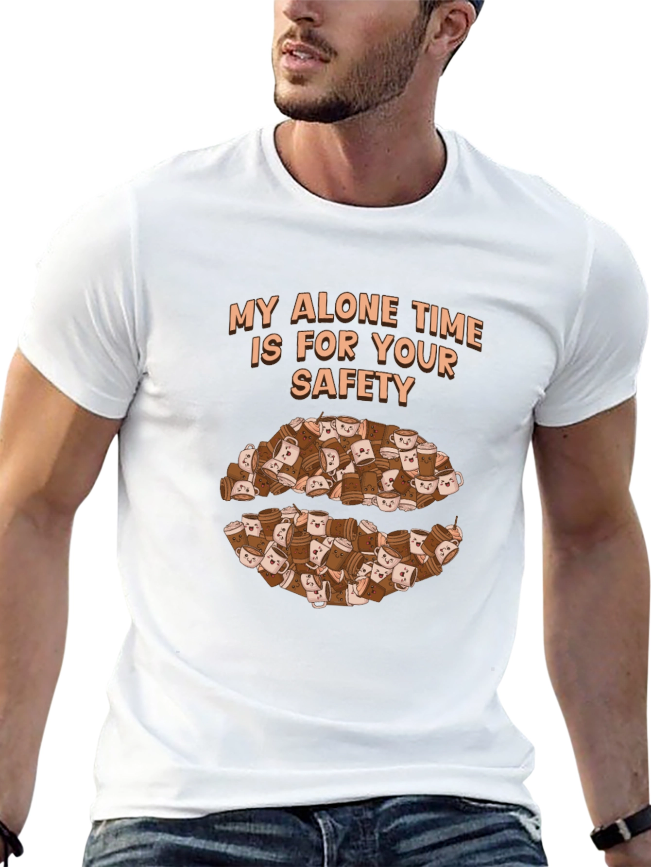 Alone Time Coffee Lover Graphic Tee