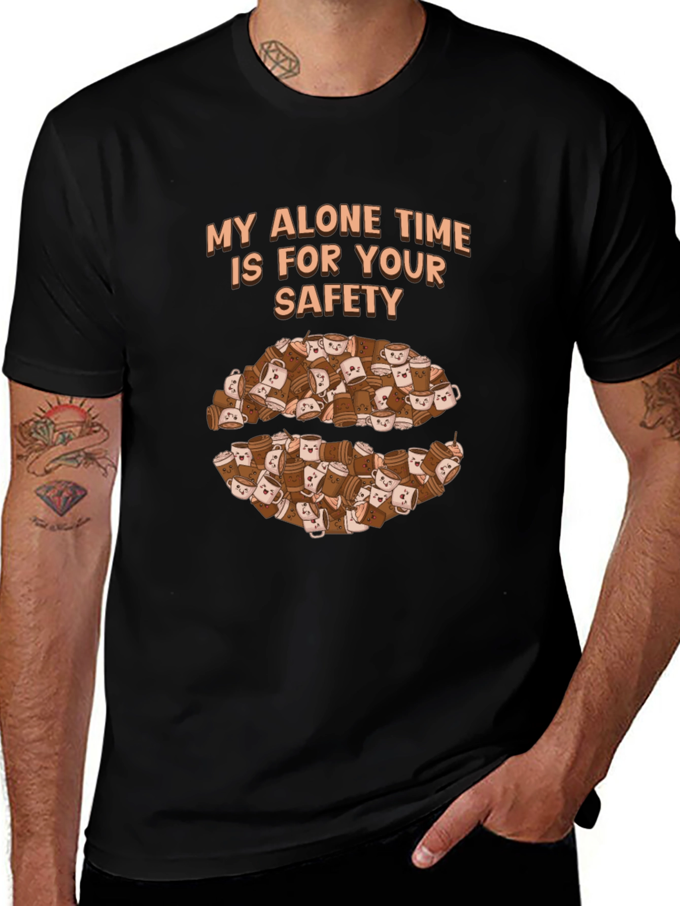 Alone Time Coffee Lover Graphic Tee