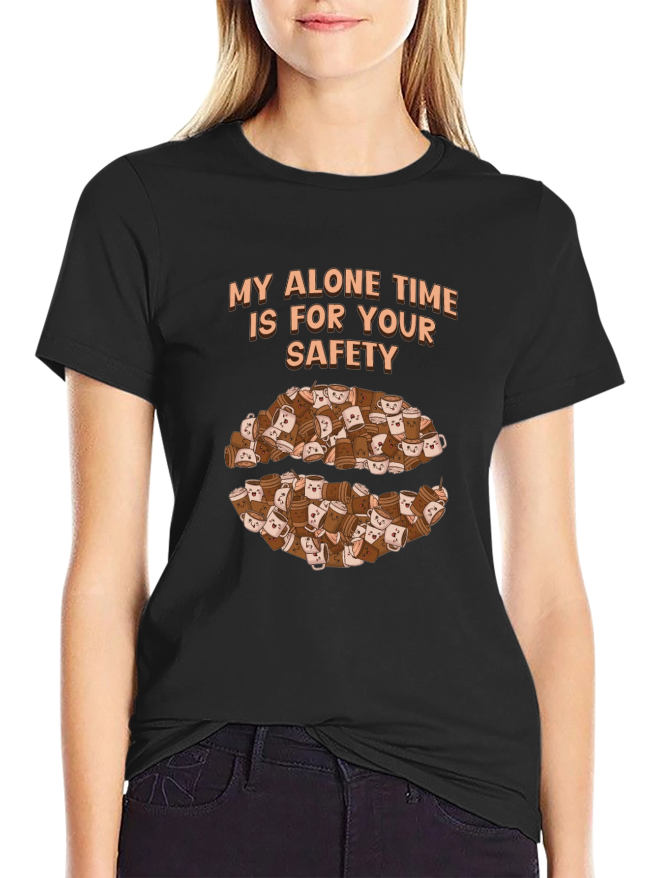 Alone Time Coffee Lover Graphic Tee