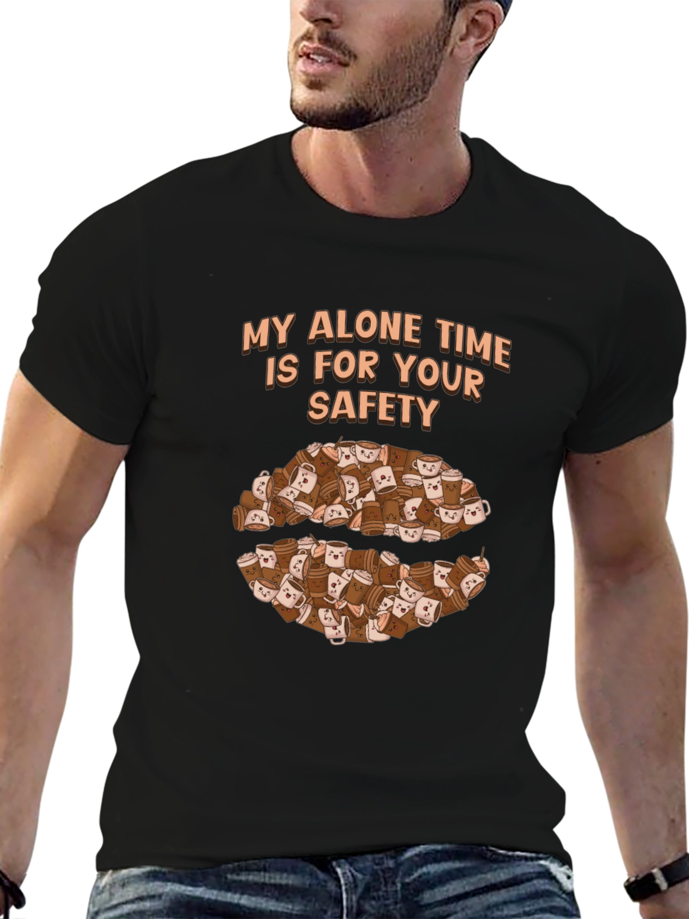 Alone Time Coffee Lover Graphic Tee