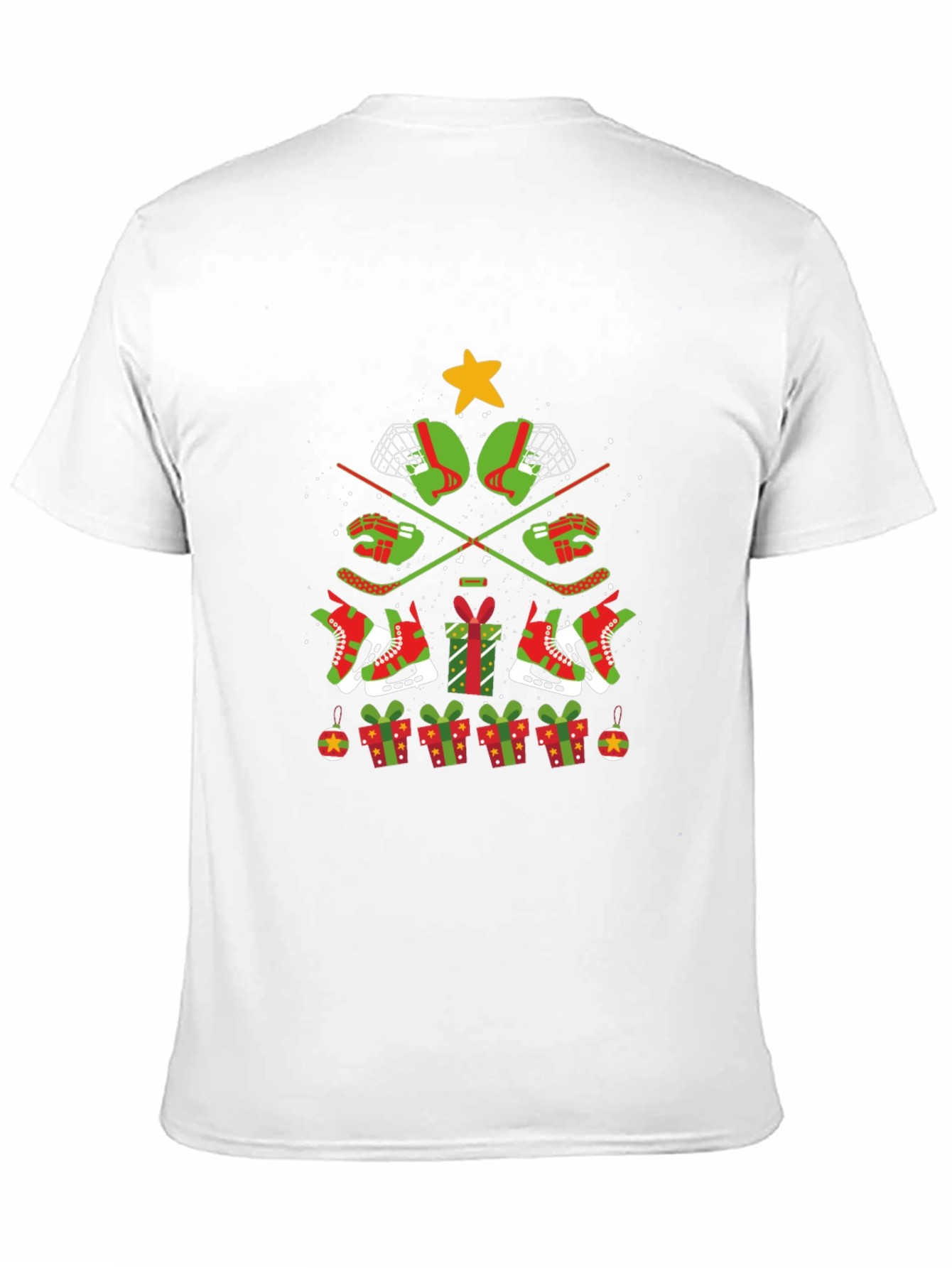 Festive Hockey Christmas T-Shirt