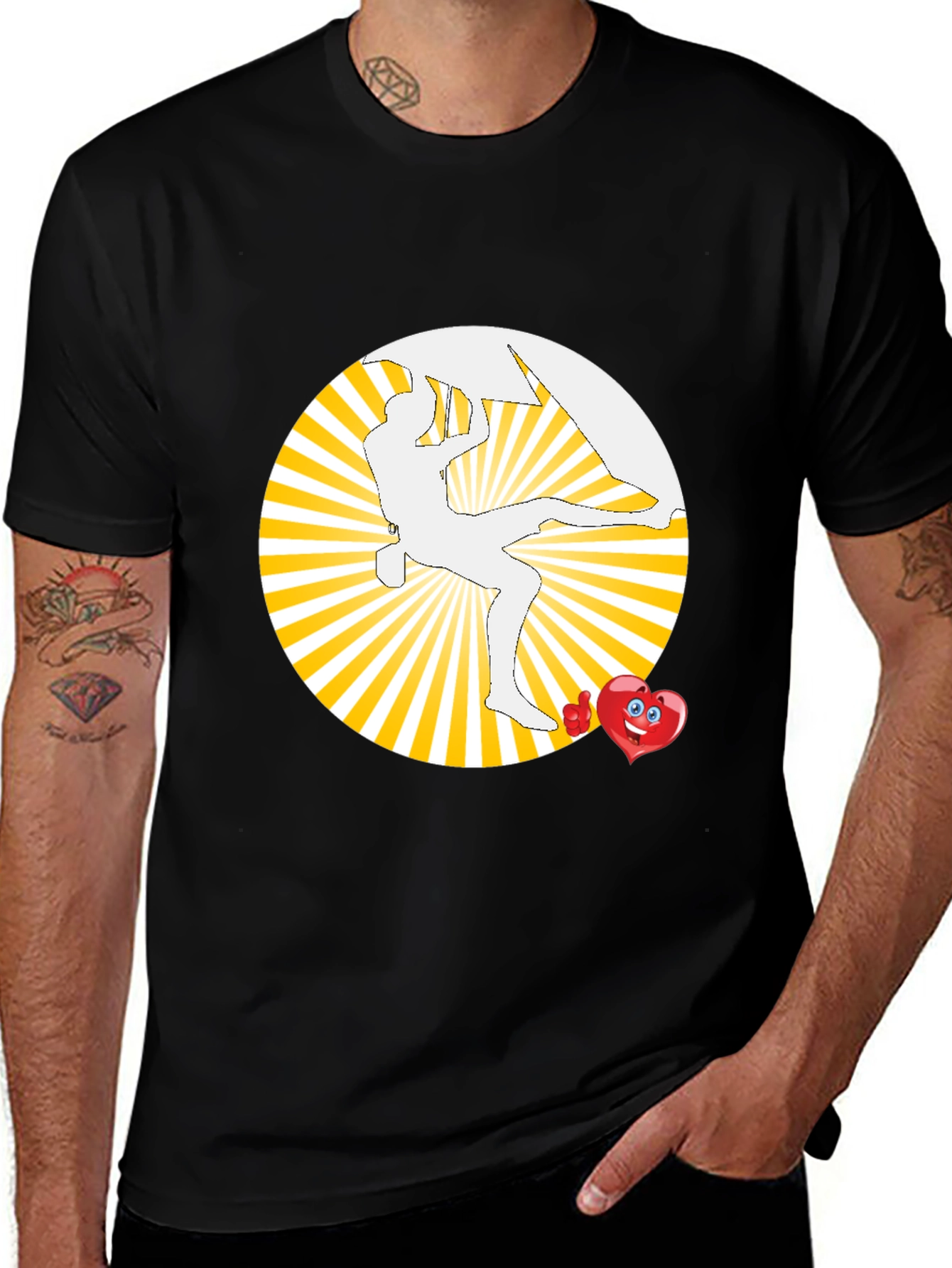 Rock Climbing Love Tee
