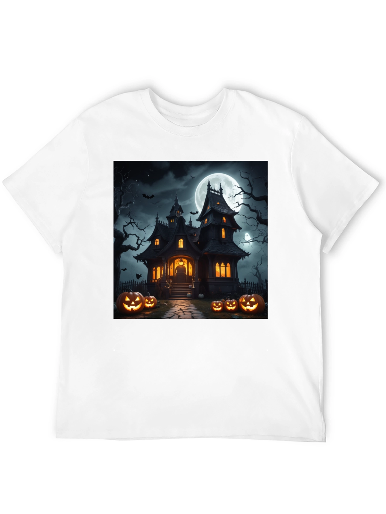 Halloween Haunted House T-Shirt