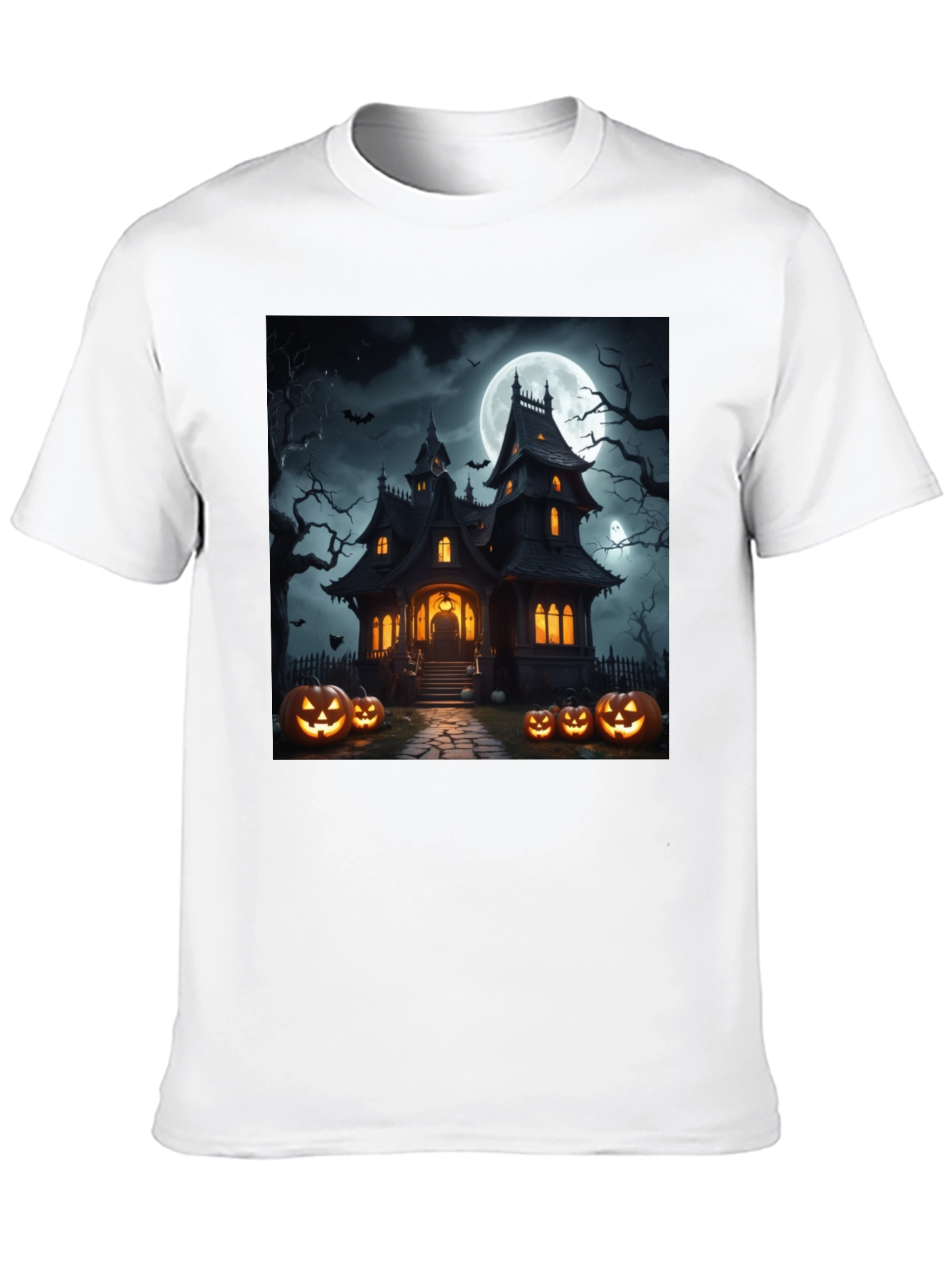 Halloween Haunted House T-Shirt