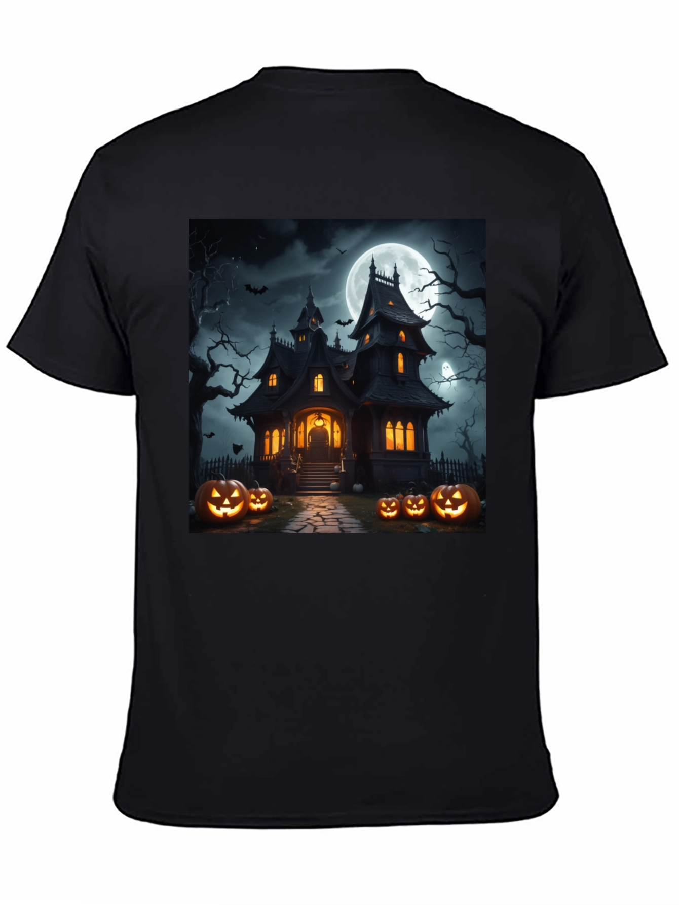 Halloween Haunted House T-Shirt