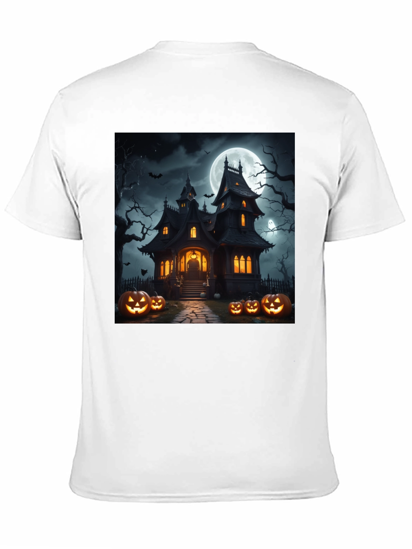 Halloween Haunted House T-Shirt