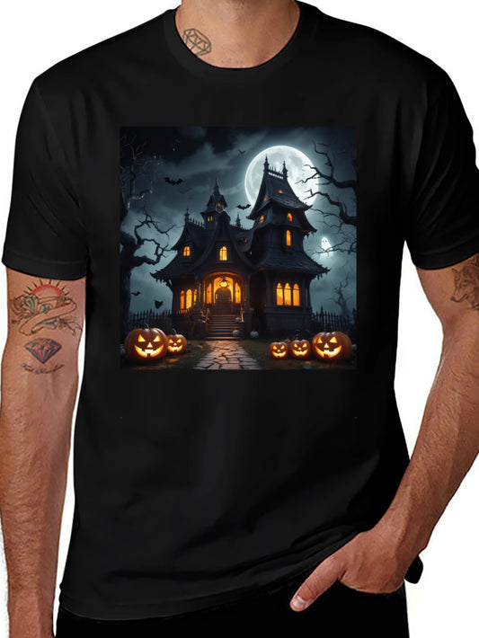 Halloween Haunted House T-Shirt