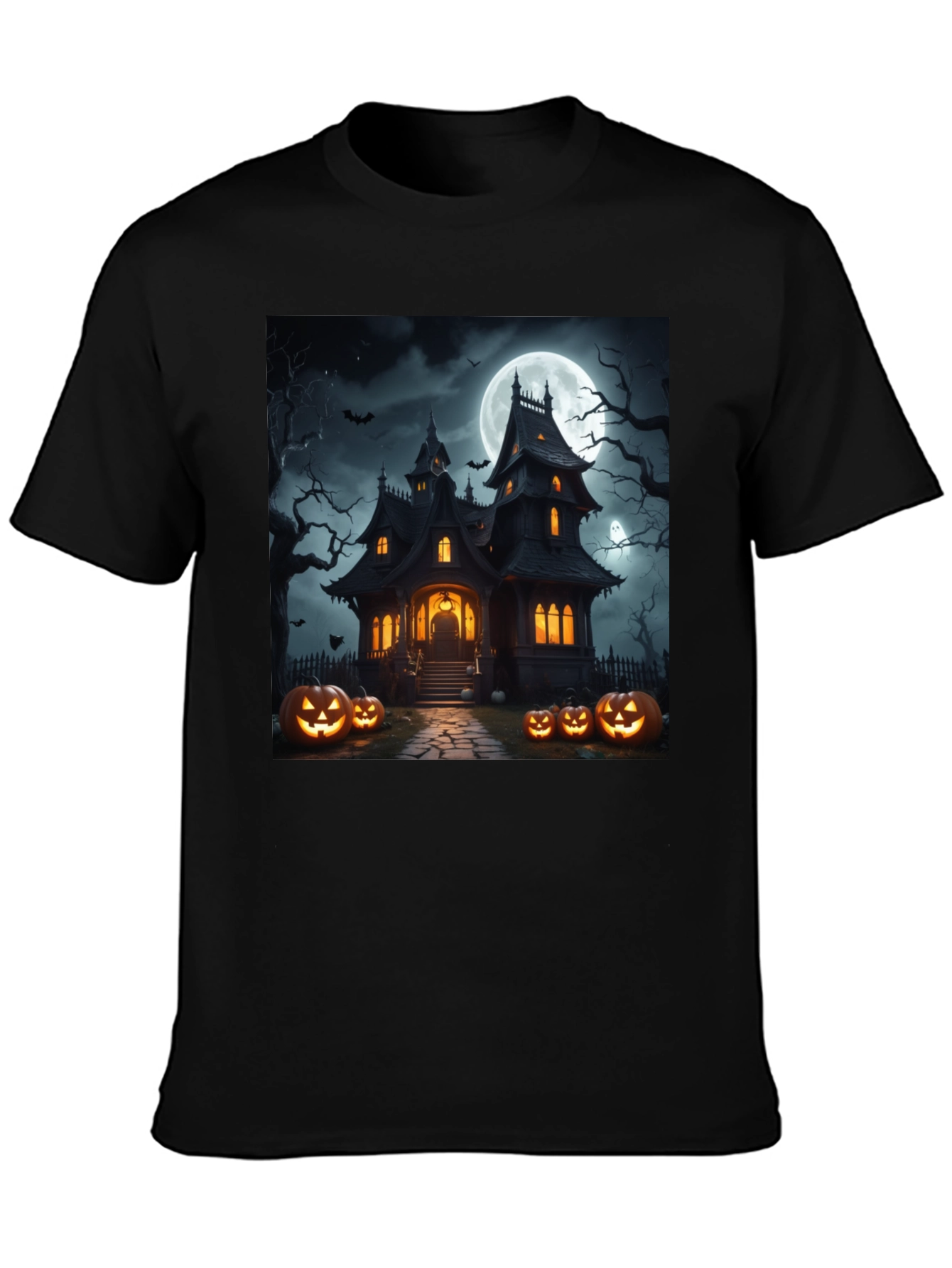 Halloween Haunted House T-Shirt