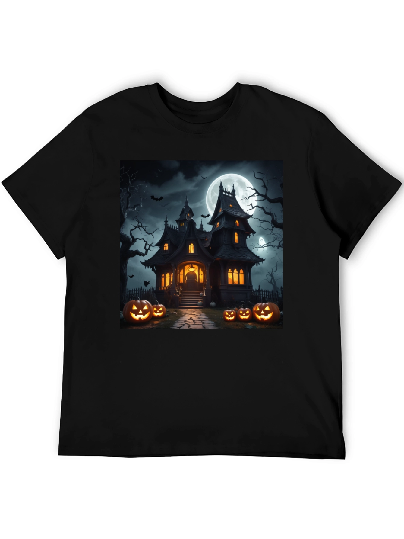 Halloween Haunted House T-Shirt