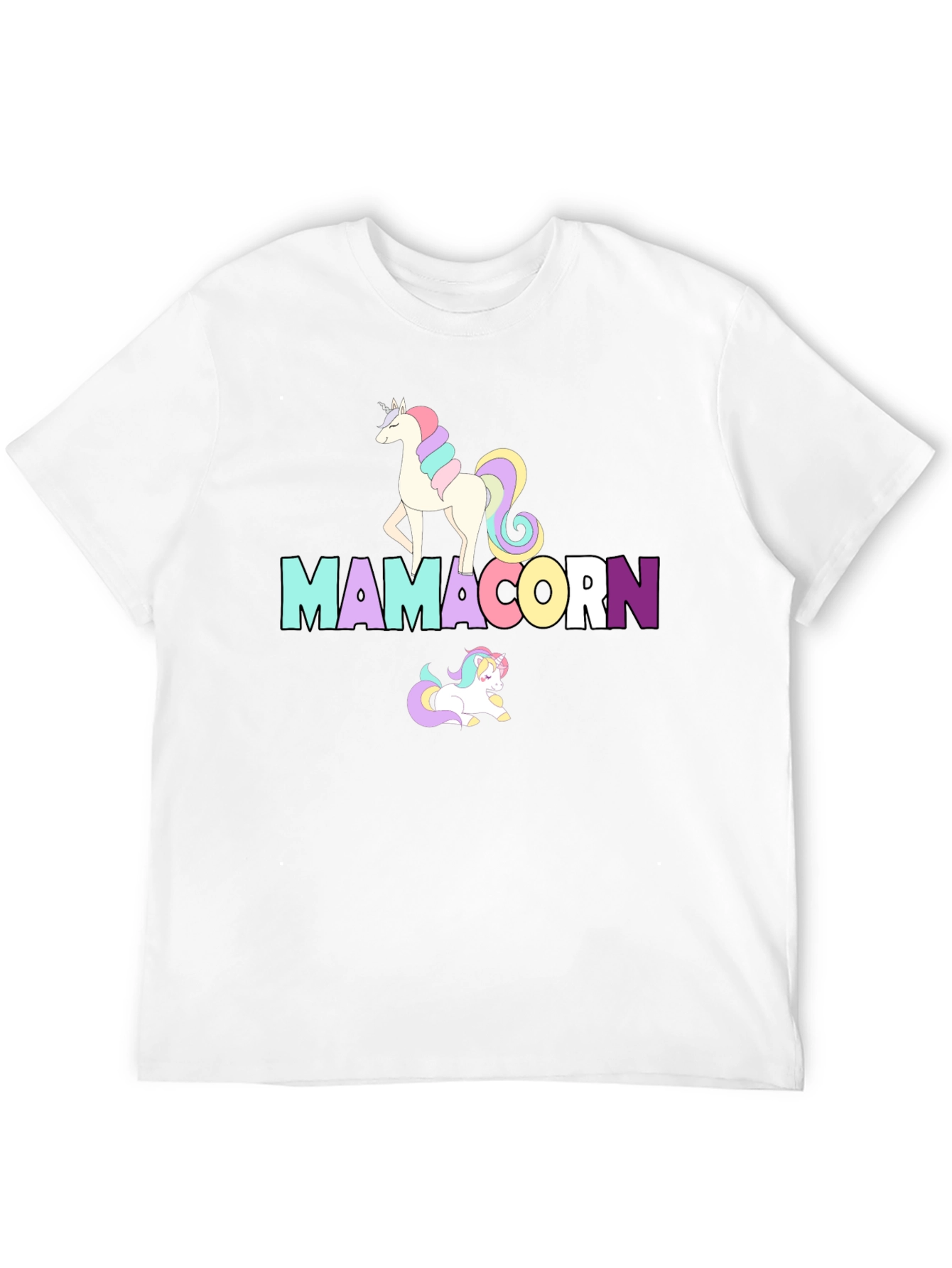 Mamacorn Unicorn Graphic Tee