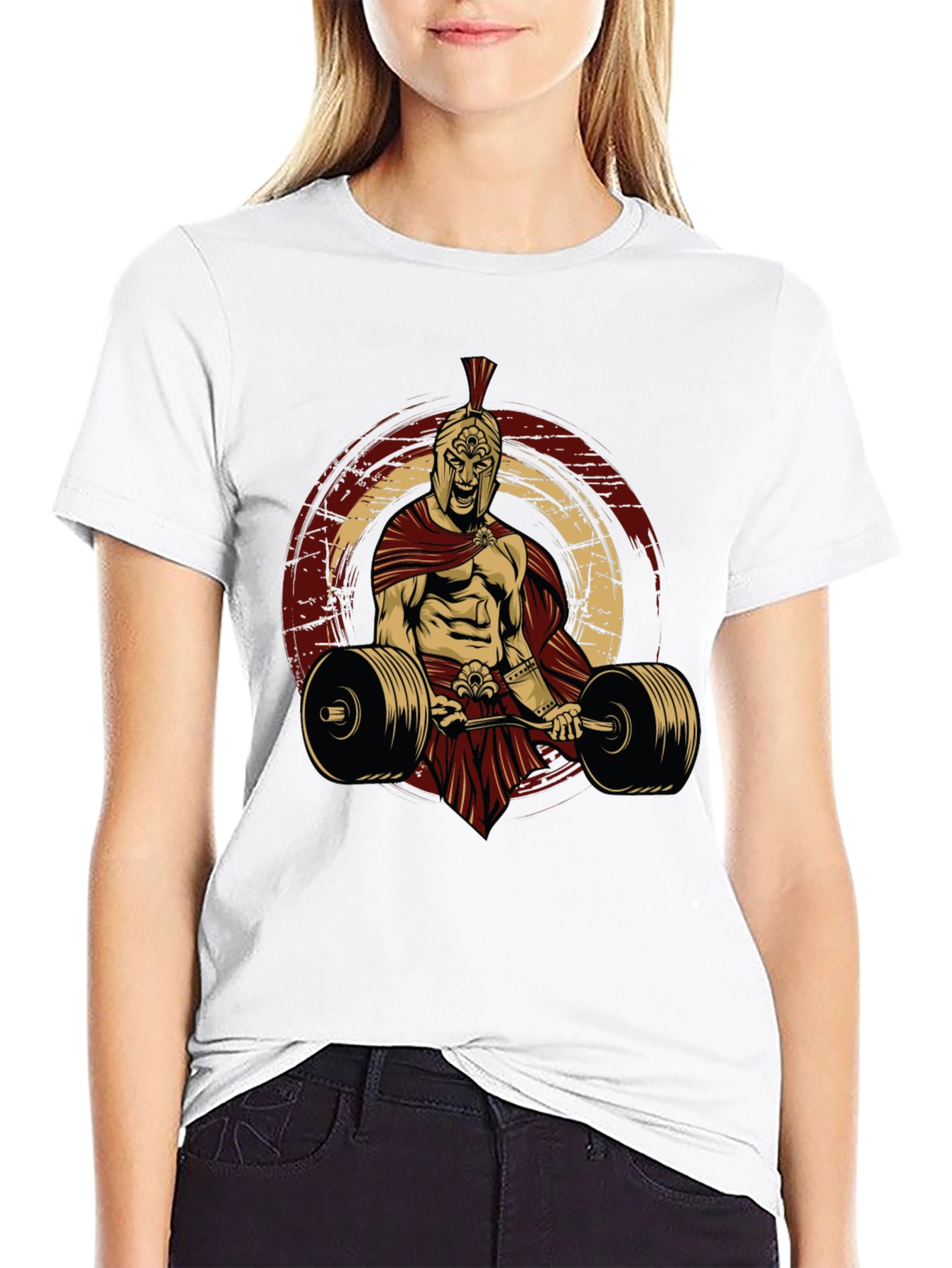 Spartan Warrior Gym T-Shirt - Black